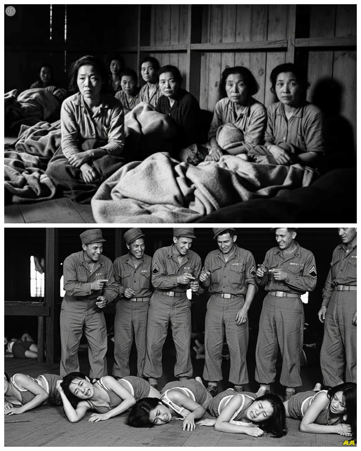 “Sleep On The Floor Naked” — What The Guards Did Next Surprised Japanese Women POWs