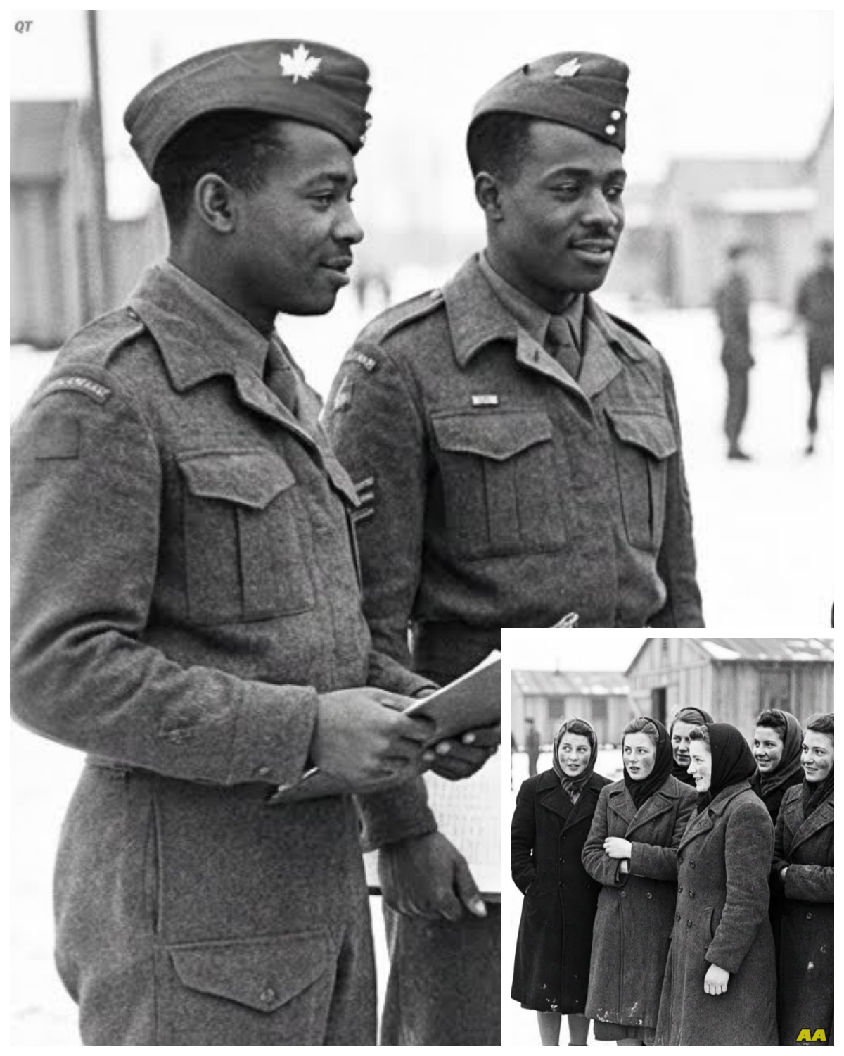 What German Women POWs Said When They Saw Black Canadian Soldiers for the First Time