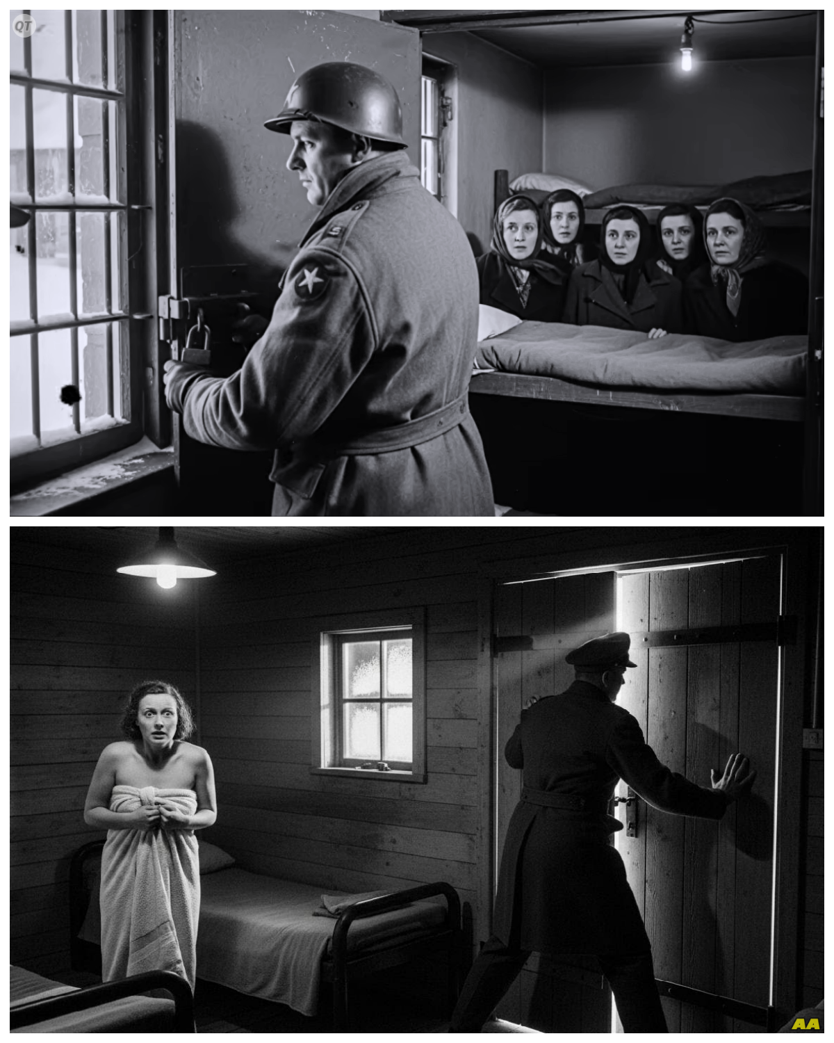 He Locked the Door Behind Us — Female German POWs Were Shocked What the American Officer Did Next