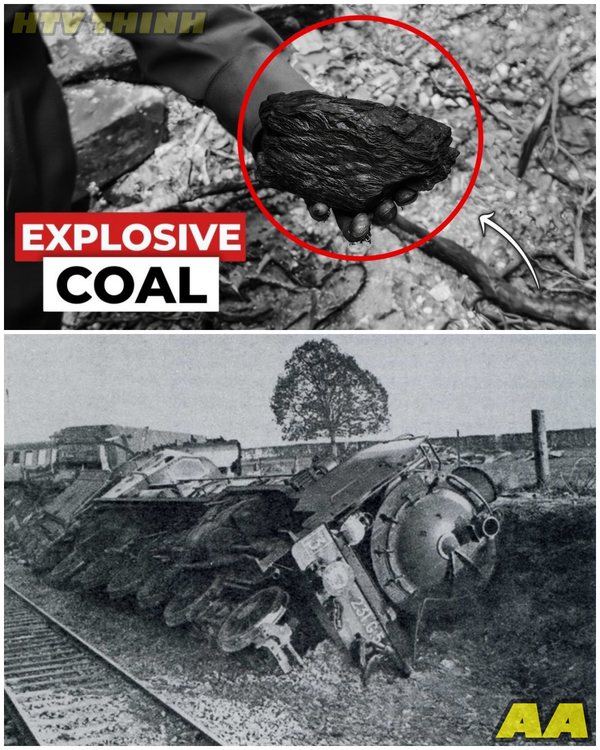 😱 The Fake Coal That Destroyed 1,000 German Trains | WWII’s Most Ingenious Sabotage Weapon 😱 – HTT