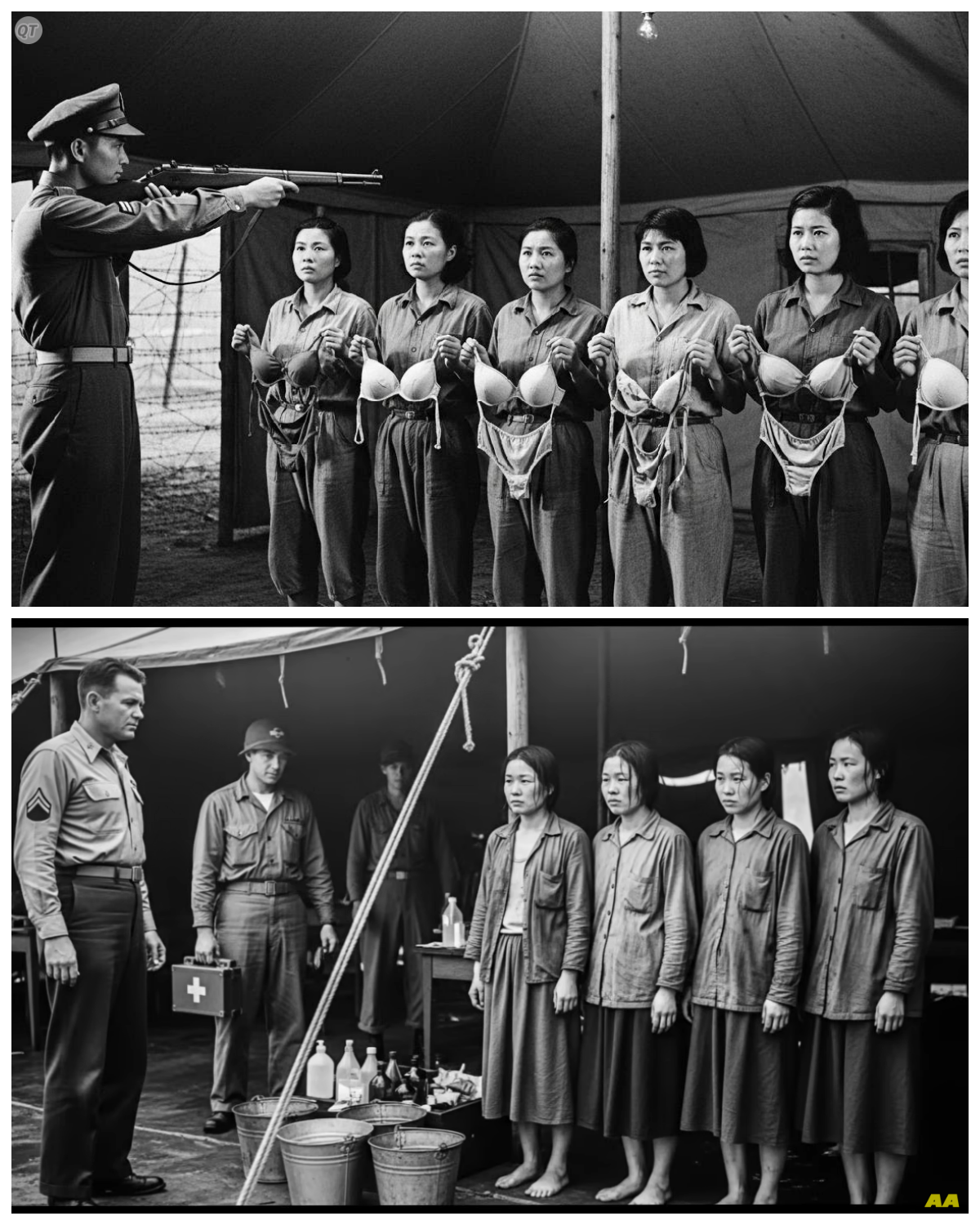 “Remove Your Undergarments” — The American Officer’s Next Demand Left Japanese POW Women Speechless