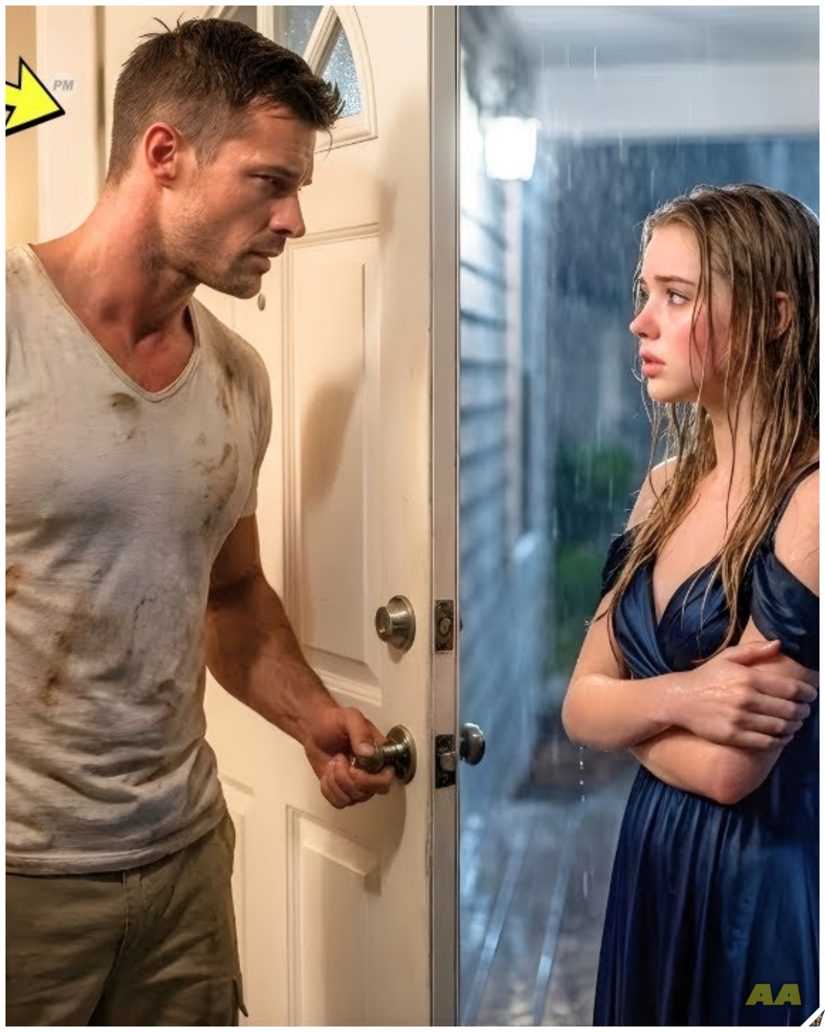 The Lonely Single Dad Opened His Door for One Night—Not Knowing Who He Was Protecting