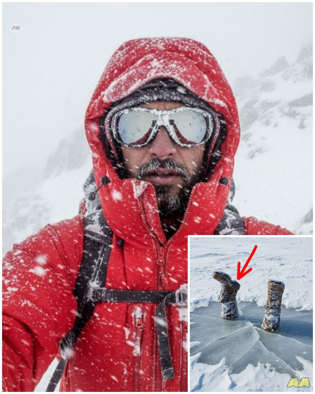 Climber Vanished In Denali – 4 Months Later was Seen Buried Upside down in Snow…