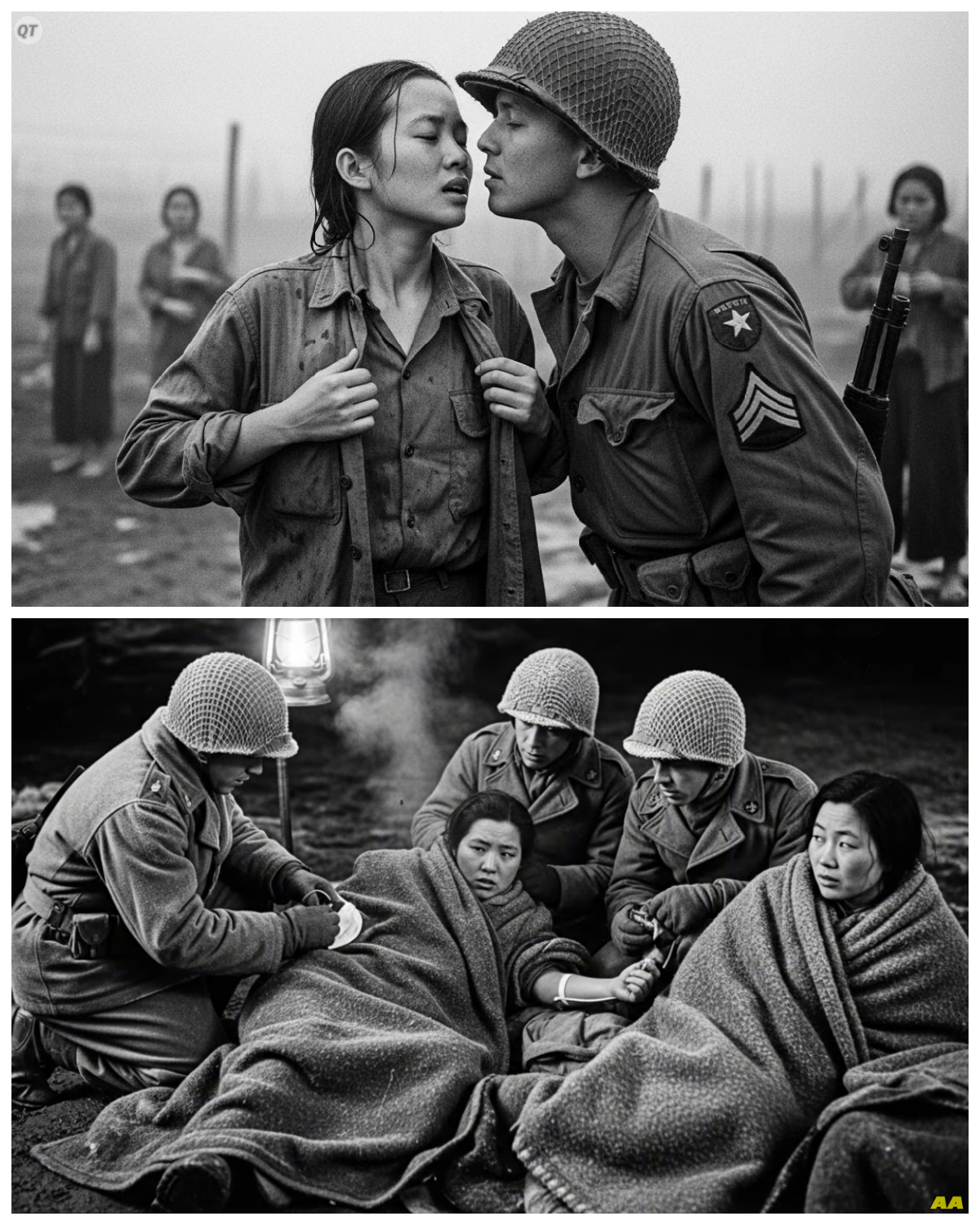 They Ordered Us to Unbutton Our Shirts — The Order That Froze Japanese Women POWs