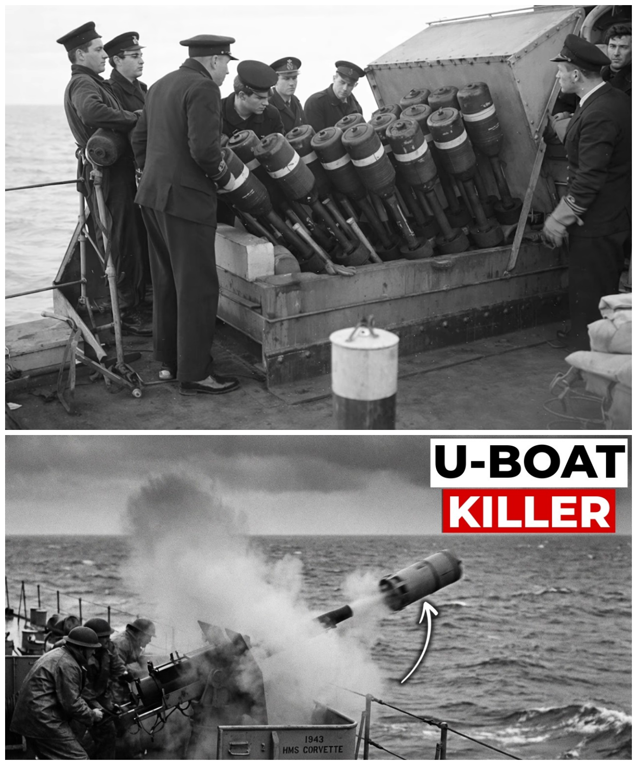 The ‘Primitive’ British Barrel That Psychologically Destroyed 30,000 U-Boat Crews