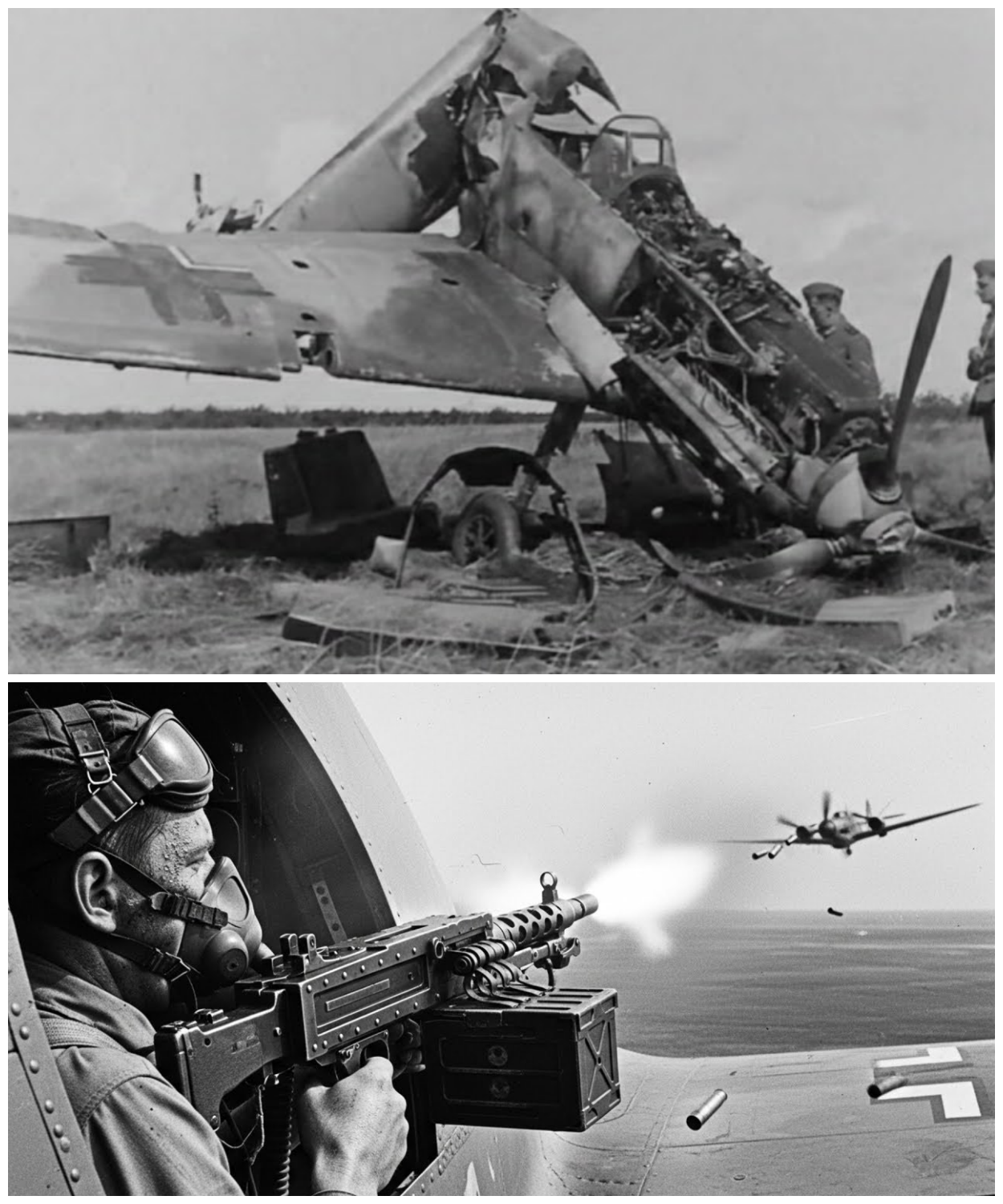 How One Gunner’s “Suicidal” Tactic Destroyed 12 Bf 109s in 4 Minutes — Changed Air Combat Forever