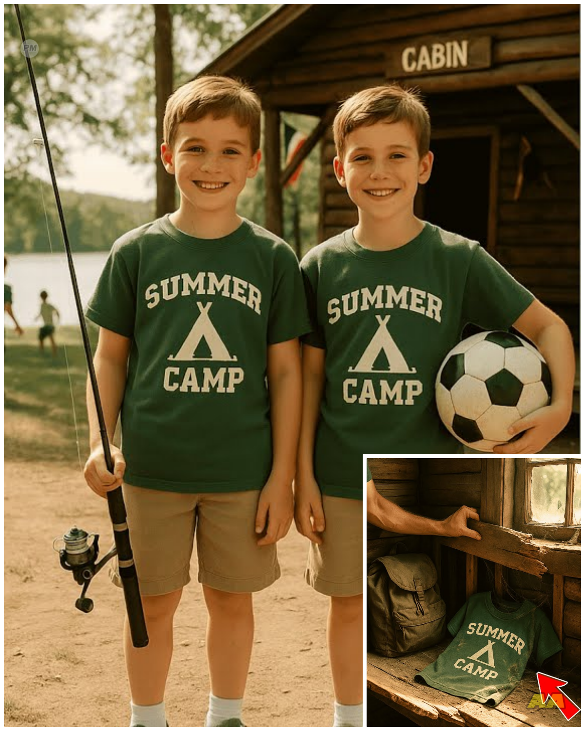 Twin Brothers Vanished at Summer Camp, 12 Years Later Counselor Opens Old Cabin Wall…