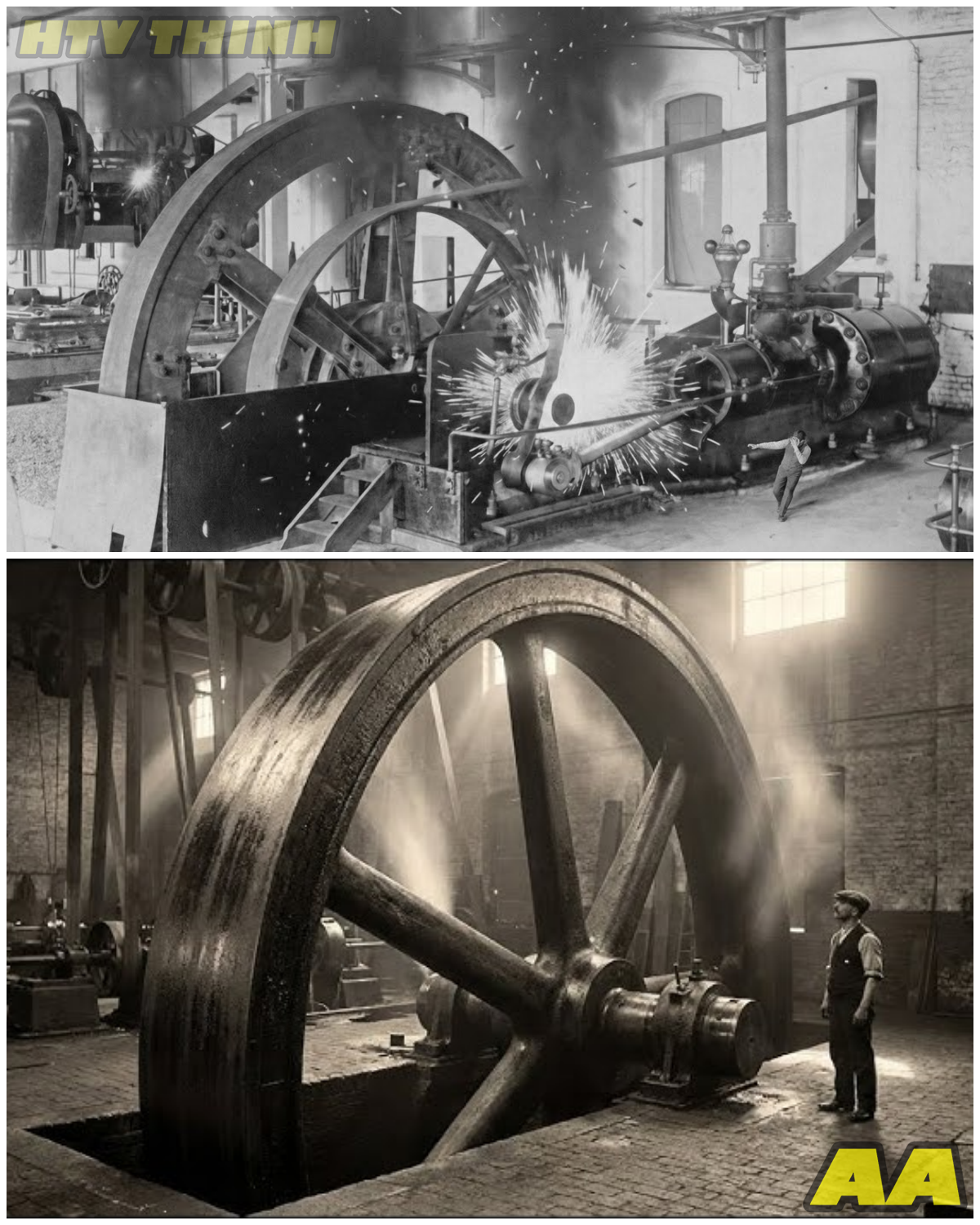 😱 The Deadly Wheels: The Hidden Power Behind Every Factory 😱 – HTT