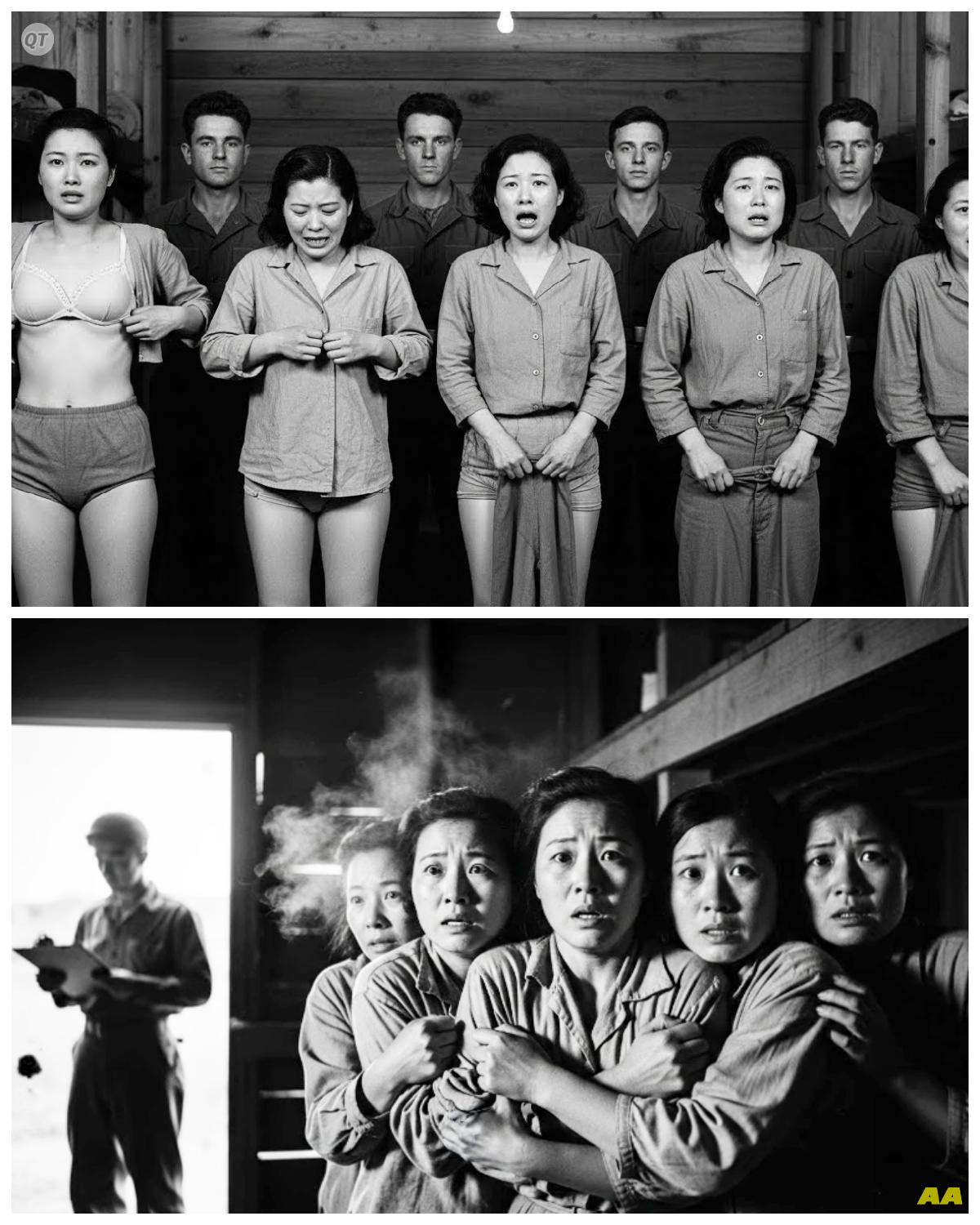 “Remove Your Clothes Layer by Layer” — The Ritual That Japanese Women POWs Had to Perform Daily