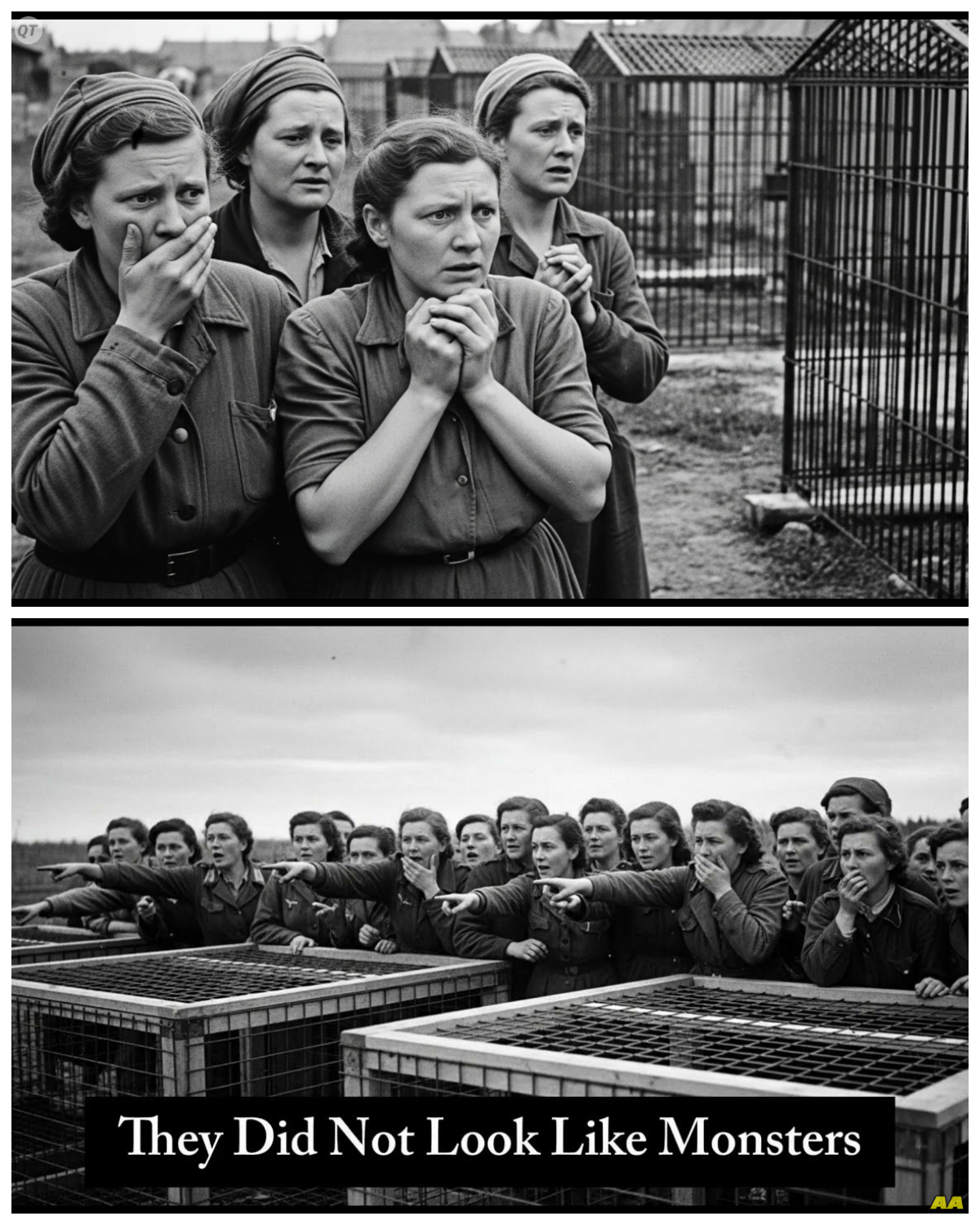 “We Were Locked Inside Cages”—The Moment German Women POWs Realized Their New Reality | WWII History