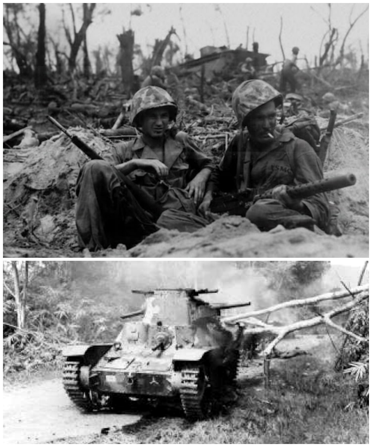 Japanese Tankers Thought Speed Would Save Them — U S Marines Destroyed Their Tanks in Minutes