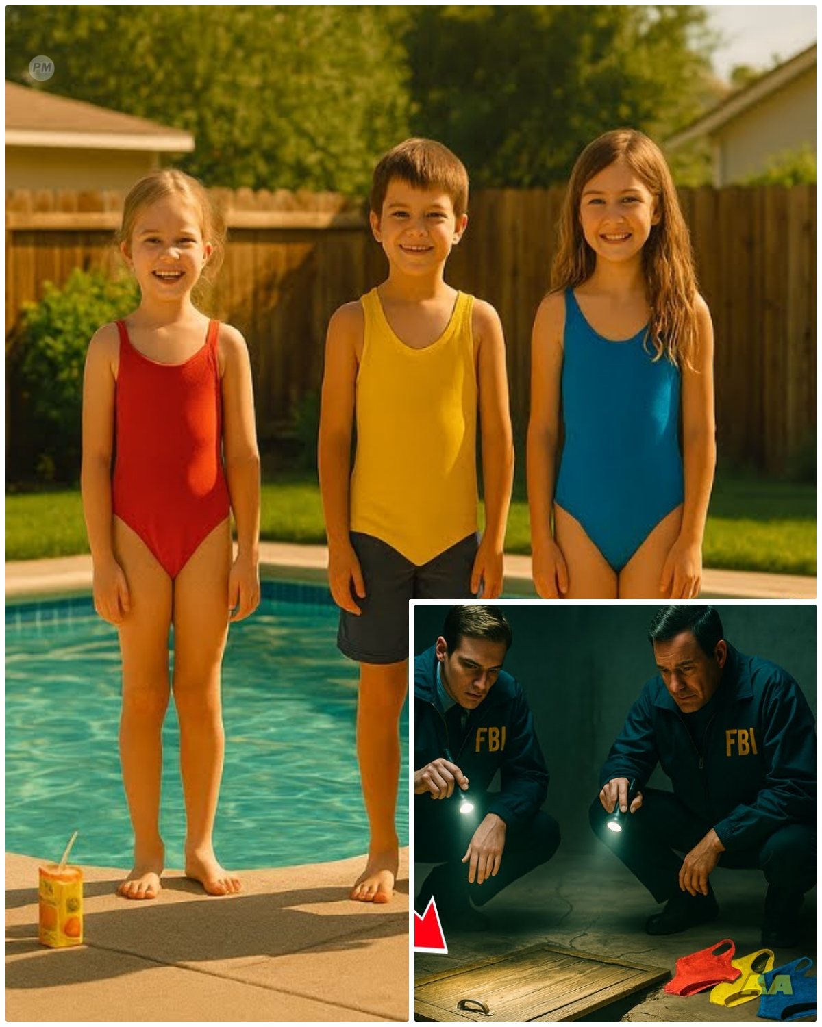 Three Children VANISHED From A California Pool, 30 Years Later FBI Found Something Unbelievable