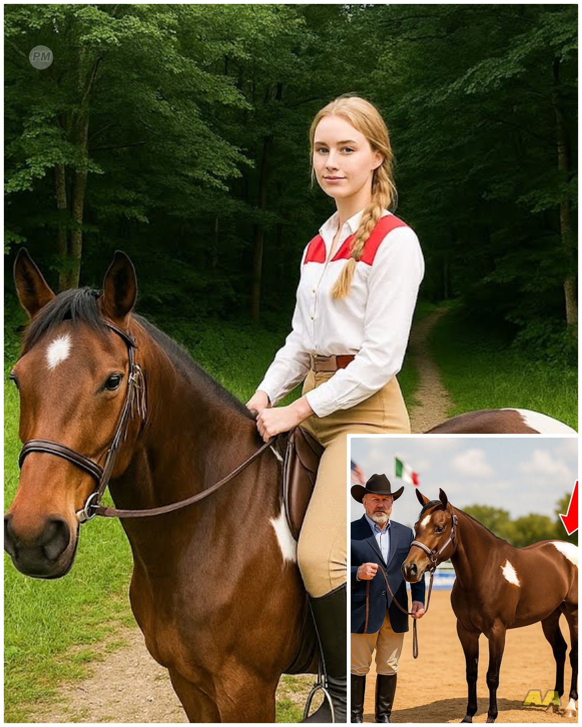 Daughter Vanished With Her Horse in the Woods, 8 Years Later at a Contest Mom Sees…