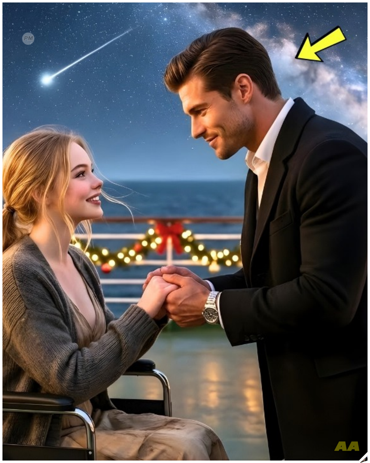 “Sir, can you lift me up to see the sky?”—Asked the Wheelchair Girl to the CEO on the Ferry Deck…