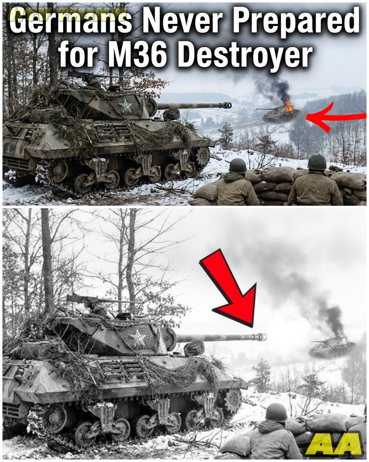 😱 The Germans Never Prepared for This! A Hidden American 90mm Gun Struck From 3,000 Yards Away 😱