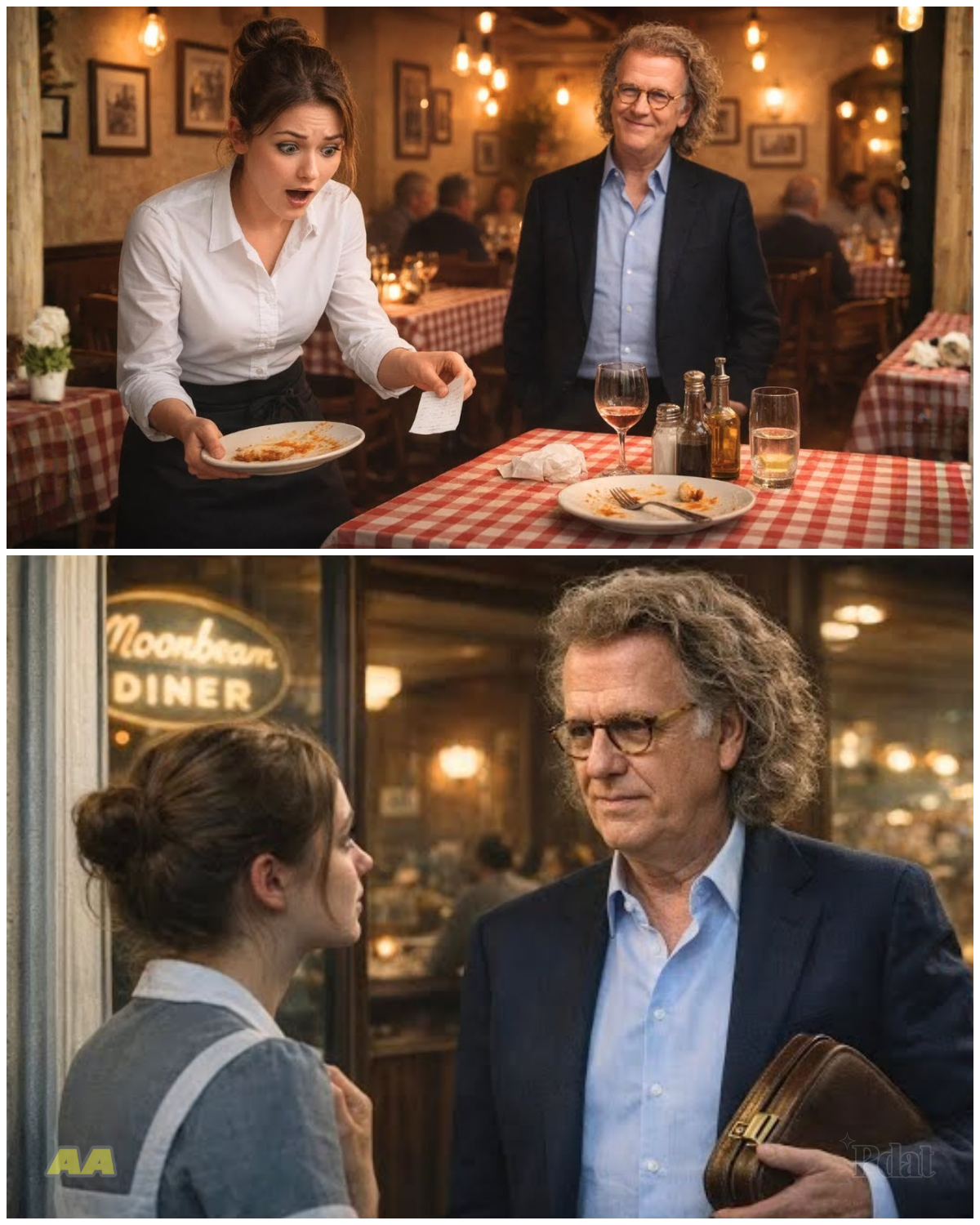 WAITRESS IS FIRED FOR HELPING ANDRÉ RIEU… WHAT HE DOES NEXT IS UNBELIEVABLE