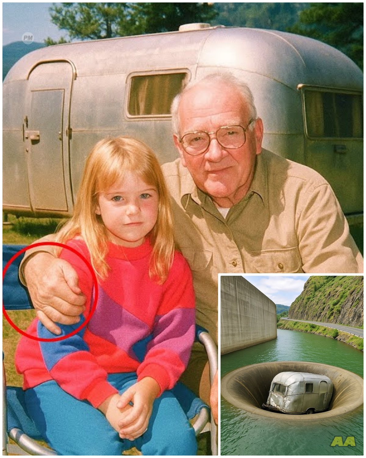 Girl and Grandpa Vanished on Camping Trip, 7 Years Later This Gets Found in Dam’s Spillway…