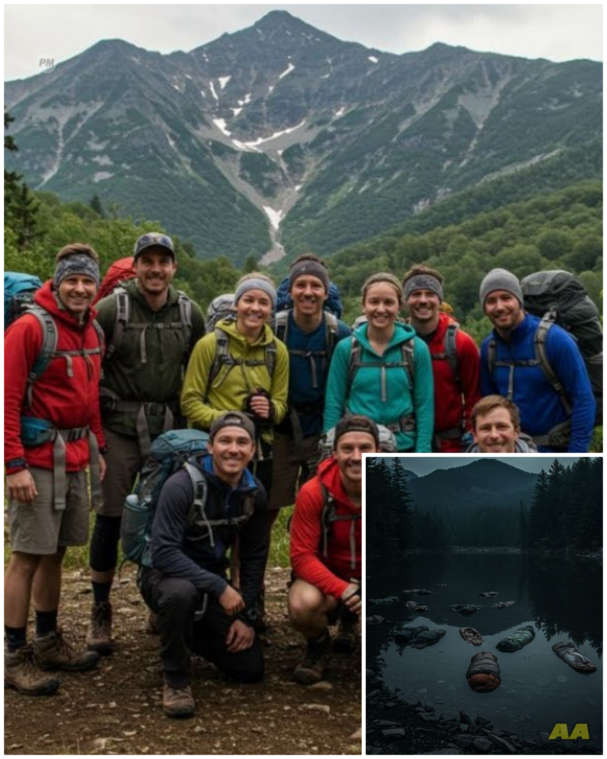 Group hikers Vanished in Appalachains , 4 years later their sleeping bags is found in a lake