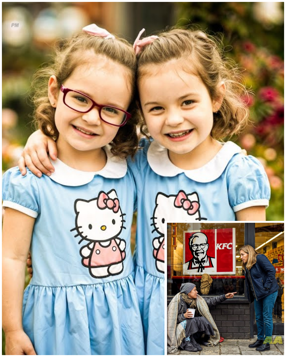 6 Weeks After Her Twins Disappeared, a Homeless Woman Told Her to Check the KFC Bathroom…