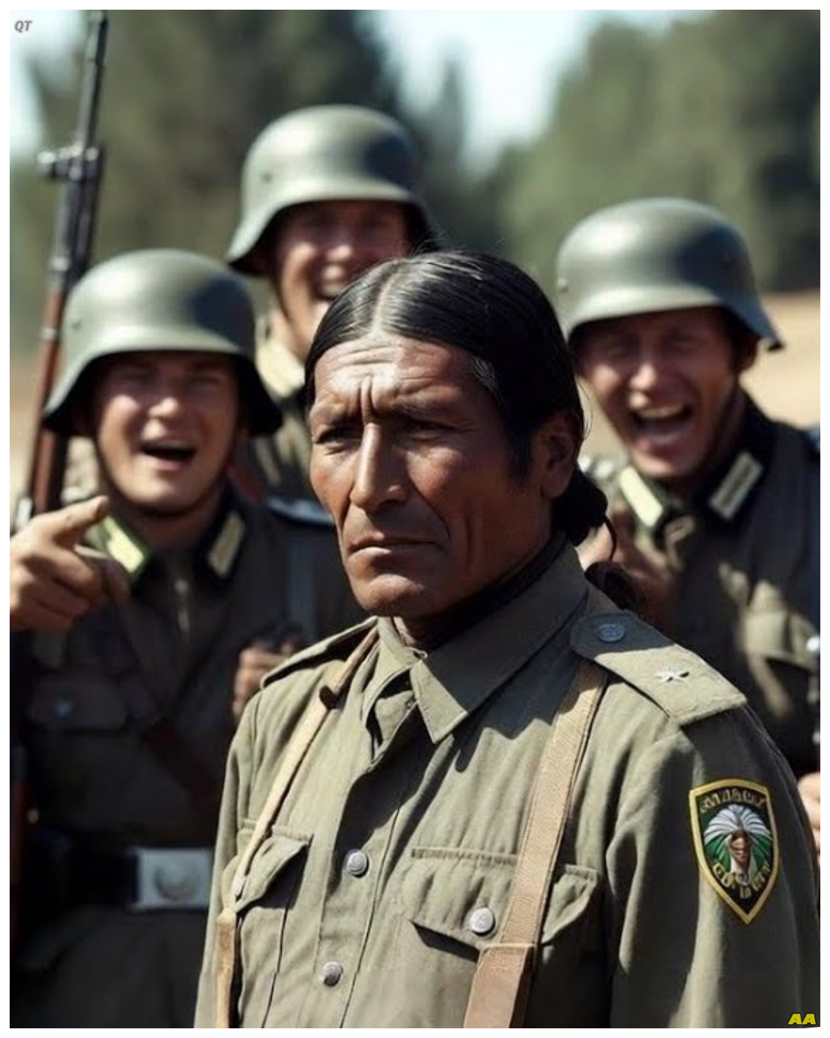 German Soldiers Laughed at the Apache Scout — Then an Entire Patrol Disappeared Overnight