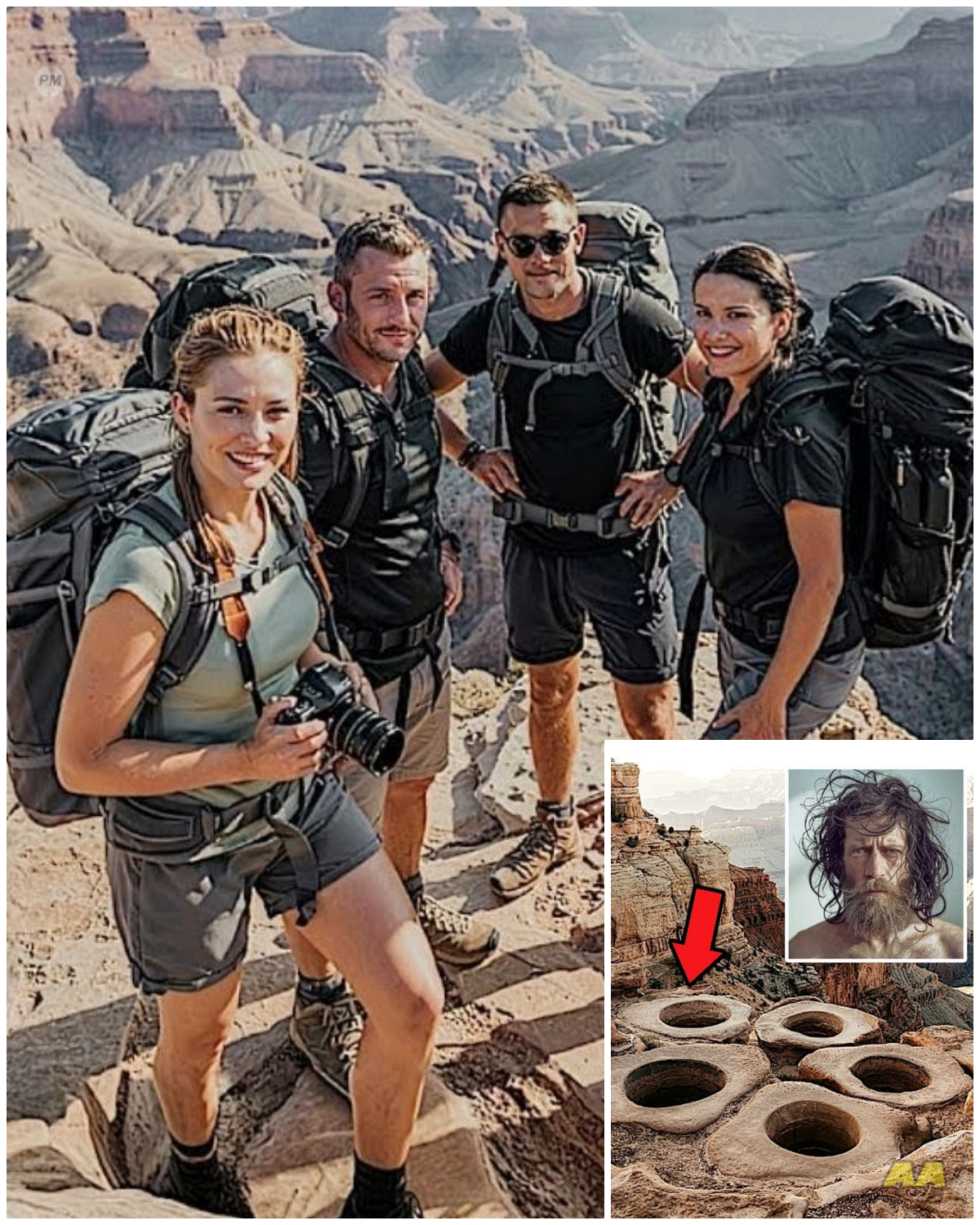 Four Travelers Vanished in Grand Canyon, seven years later one returned and revealed everything.<p>.<p>.<p>