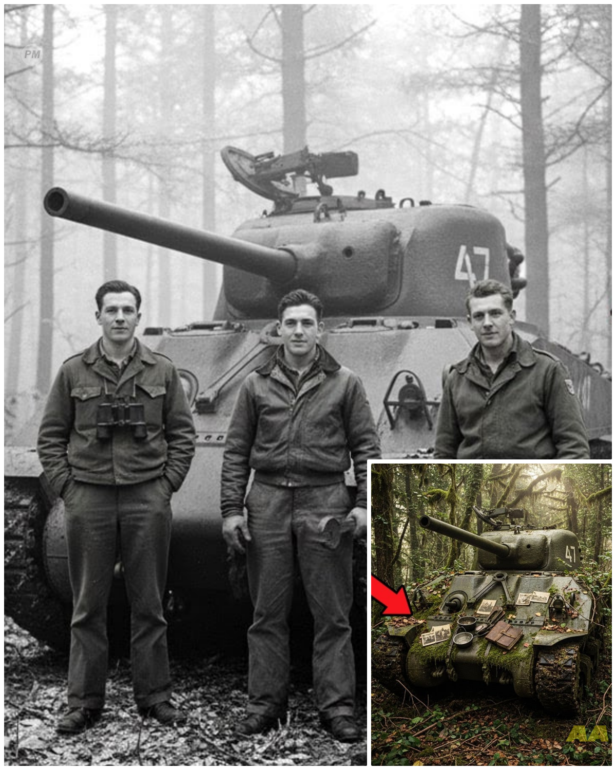 3 Tank Crewmen Vanished In 1944 — 65 Years Later, Their Vehicle Was Found Almost Intact…