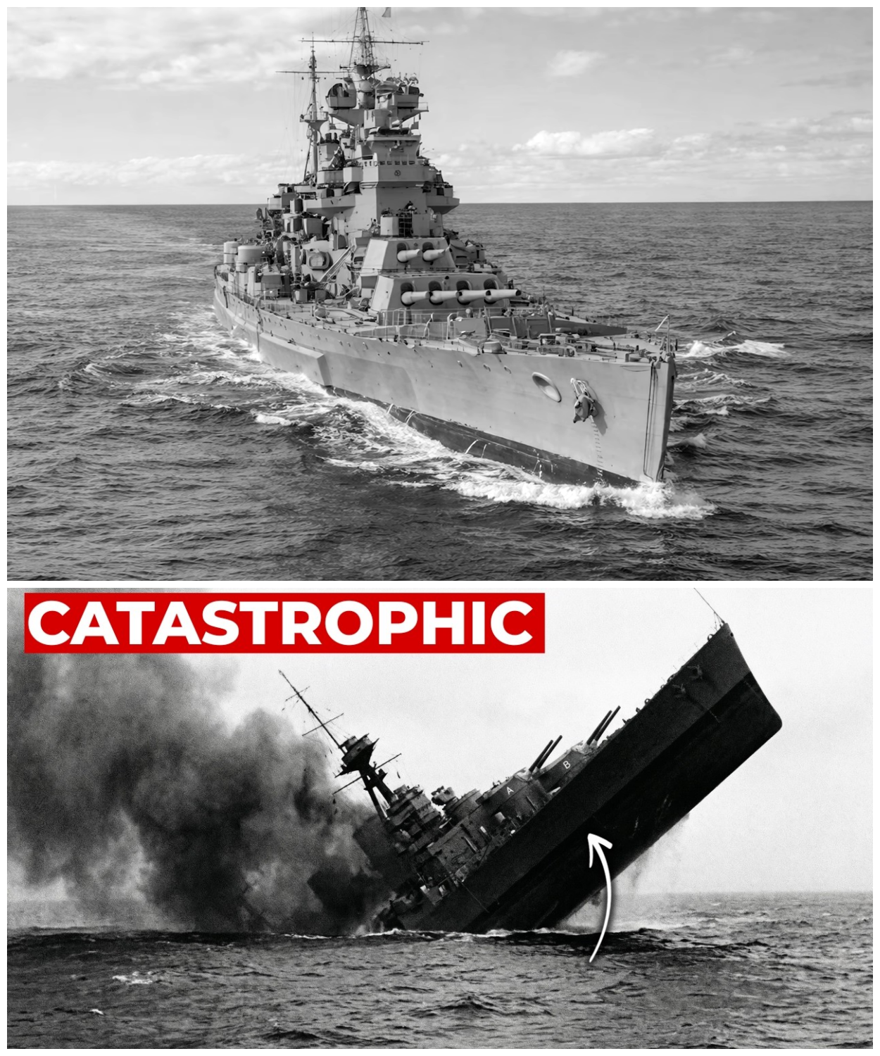Why Bismarck Survived 400 Shell Hits But Hood Sank From One