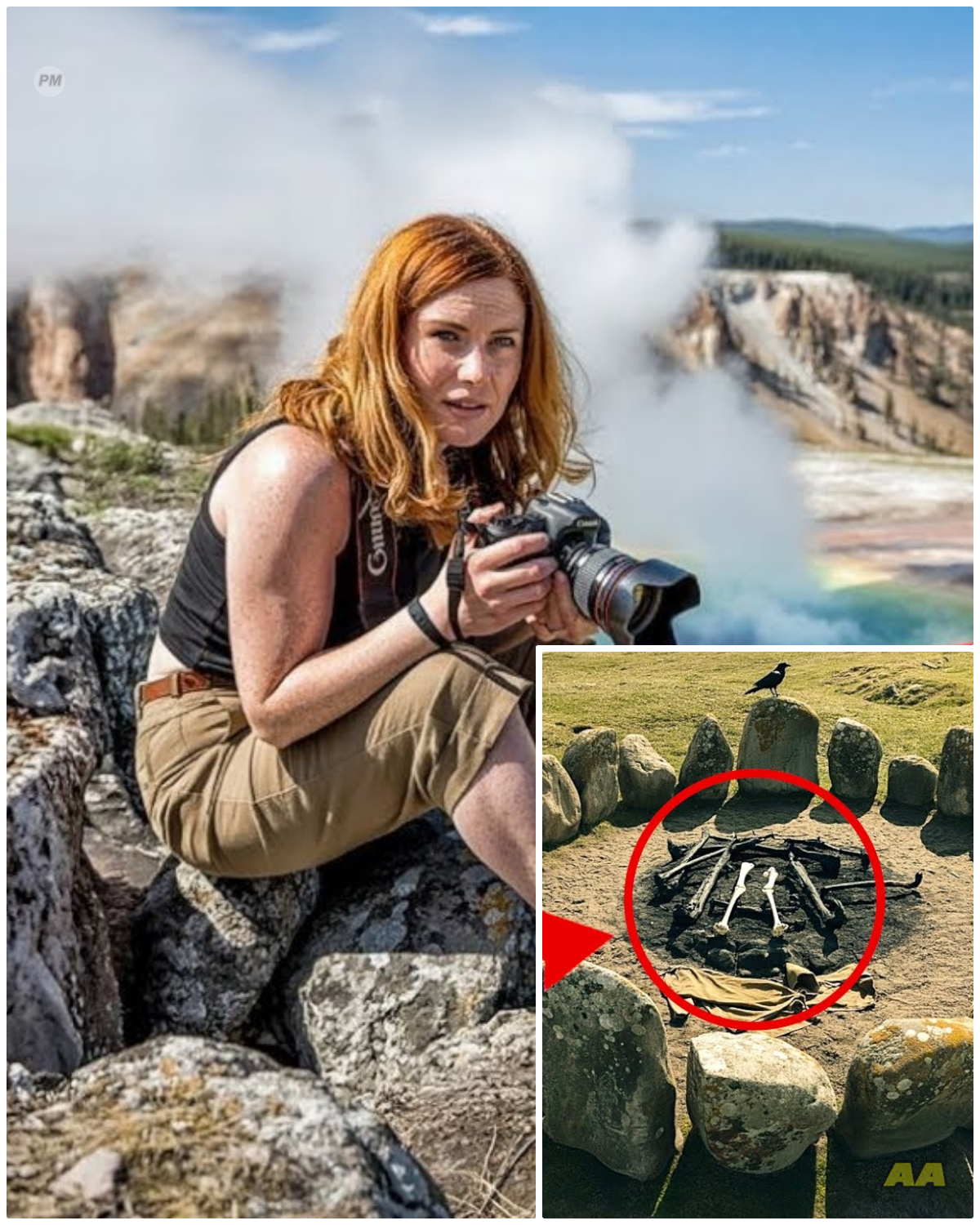 She Vanished in Yellowstone, 18 Months Later, Her Remains Were Found Arranged in a Ritual..