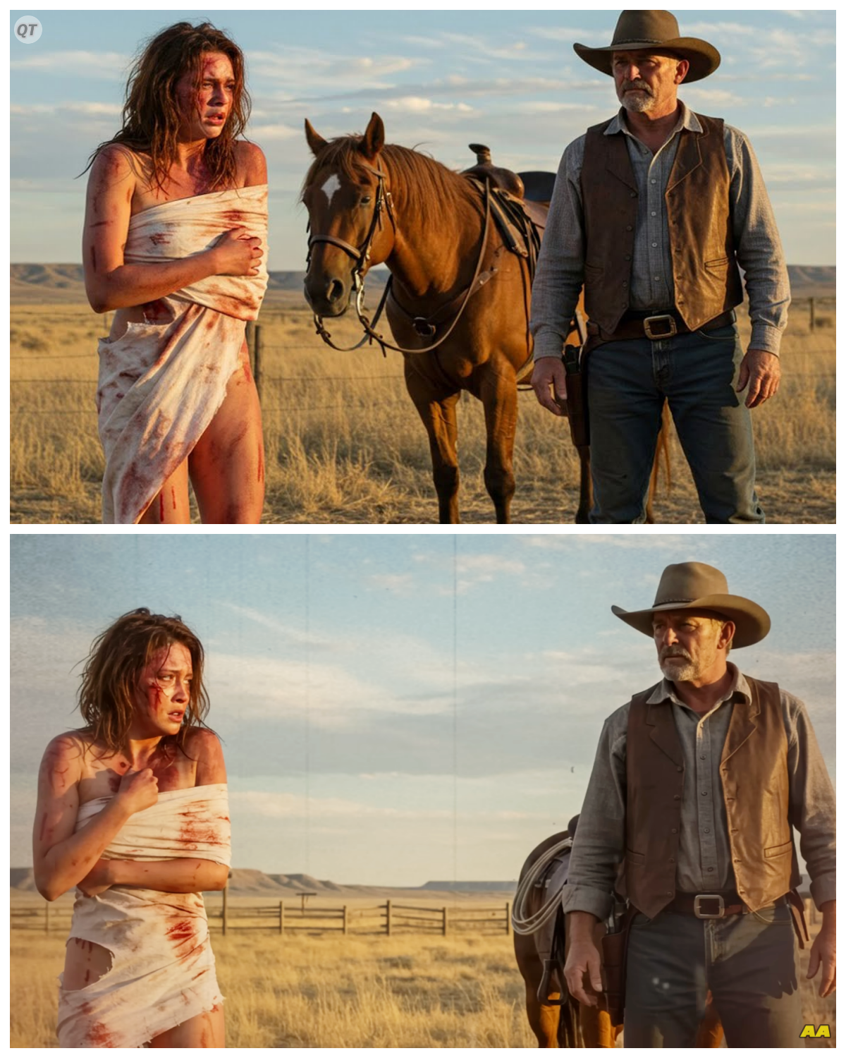 “Please… Don’t Take the Cloth Off.<p>” She Begged — But The Rancher Did… And Started Shaking.<p>