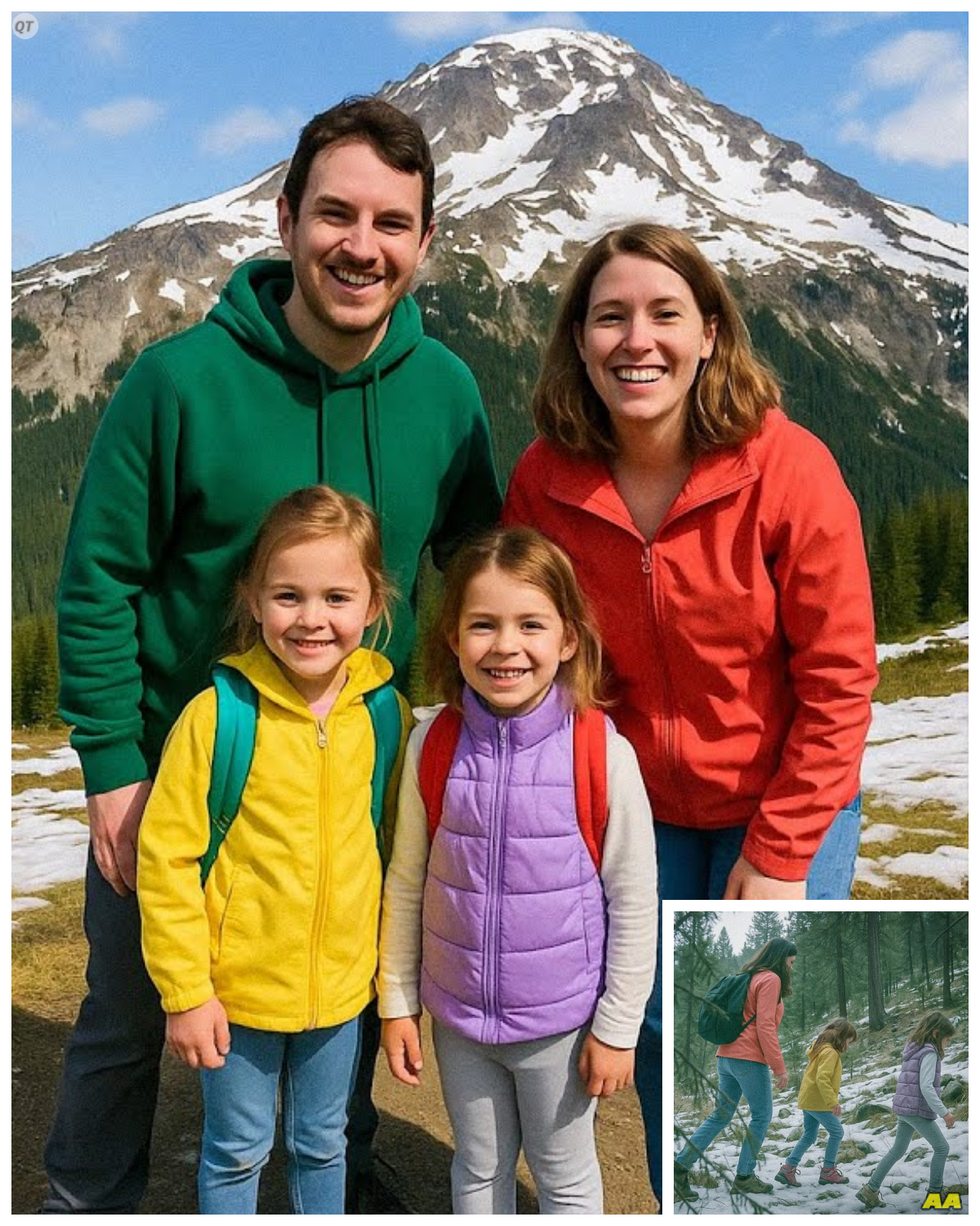 Family Went Missing During Mountain Trip, 3 Weeks Later a Wildlife Camera Captures This…