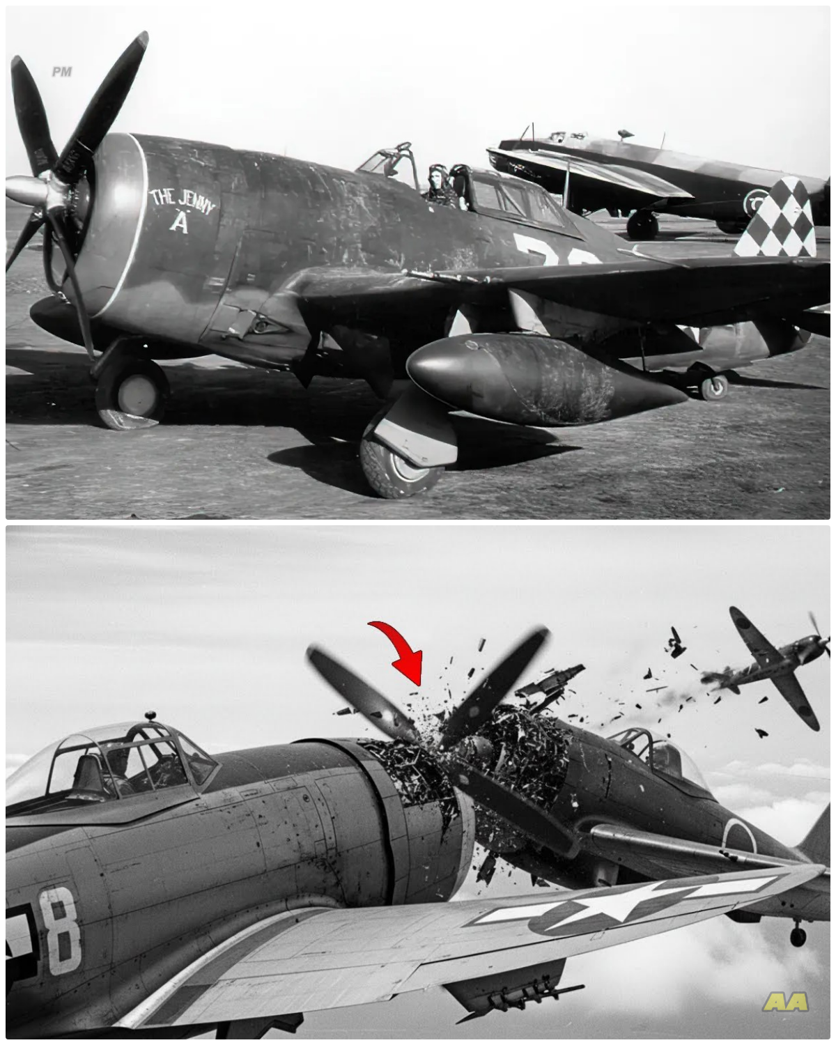 They Called His P-47 “Meat Chopper” — 5 Japanese Fighters Learned Why in Minutes
