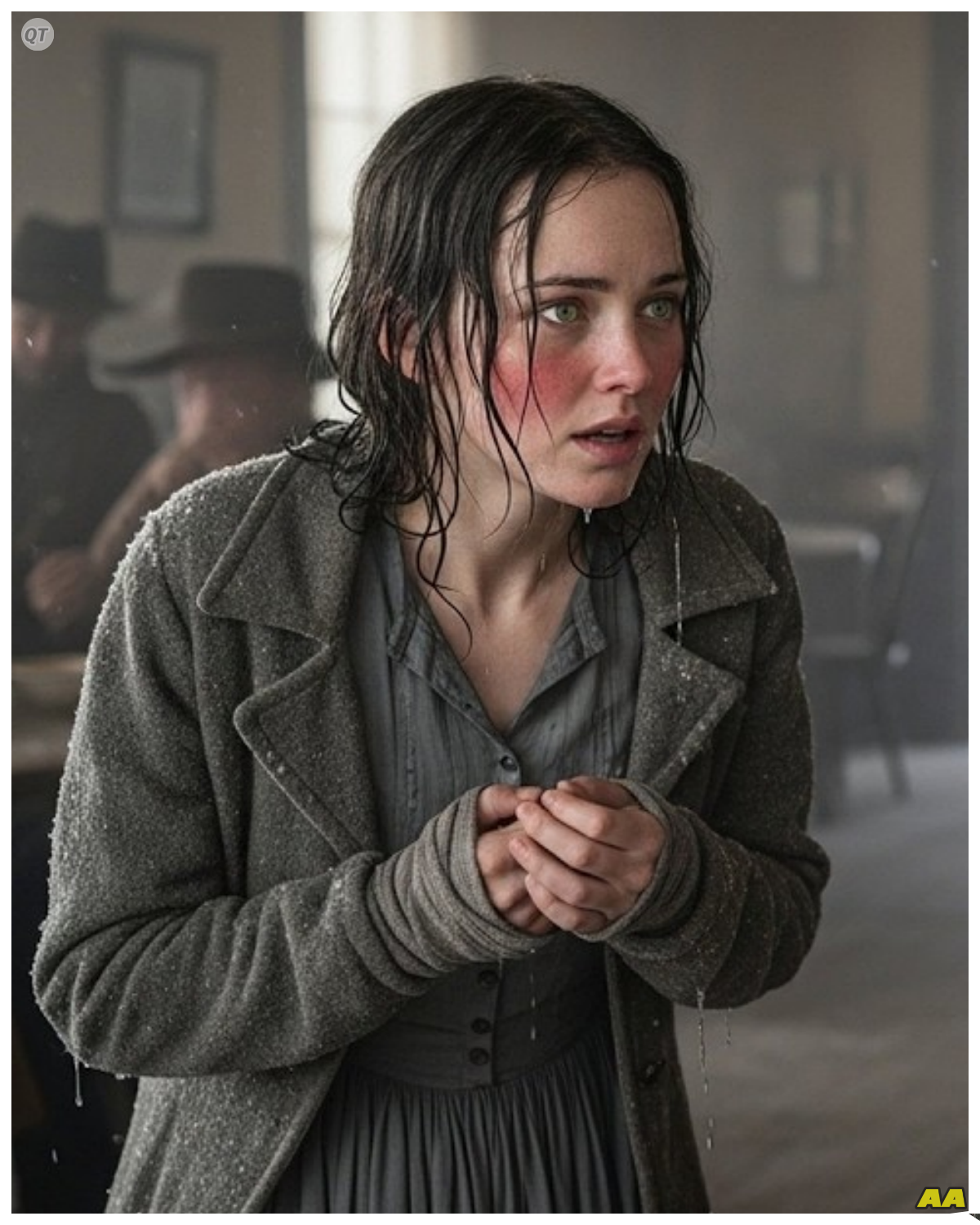 Snow Fell as She Begged for Work, The Cowboy Said “I Need a Wife More Than a Worker”