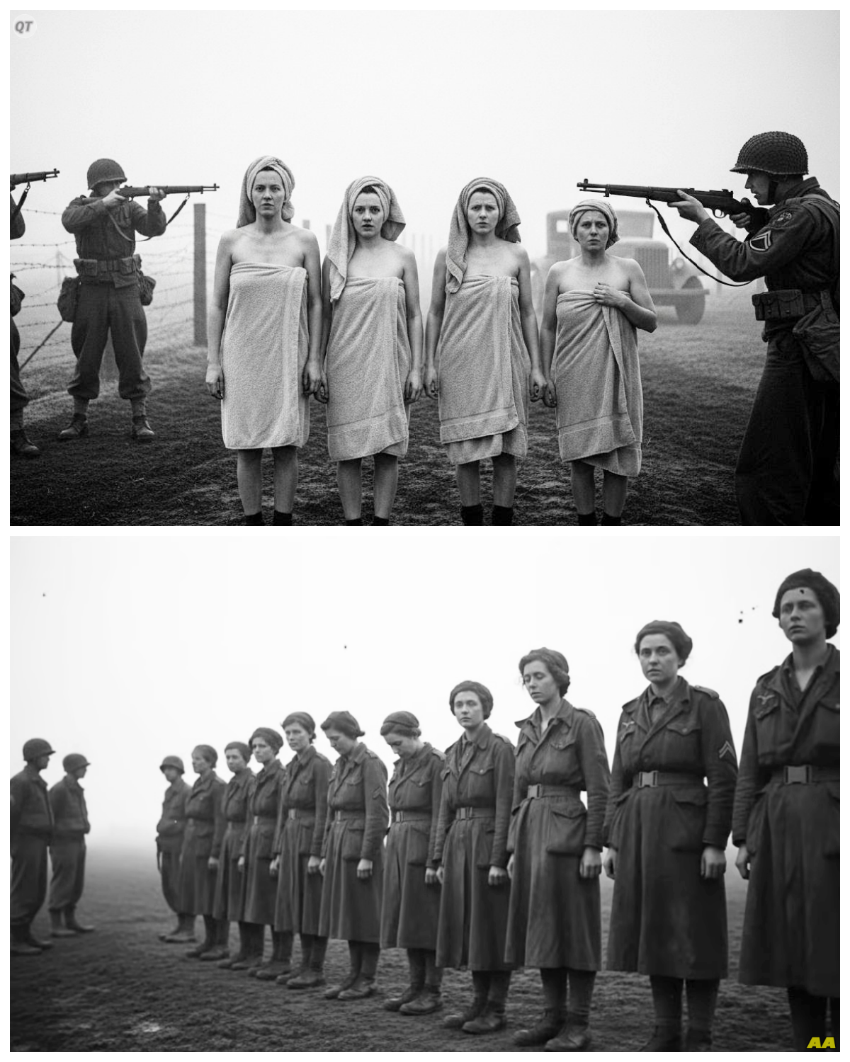 We Were Ordered To Line Up Naked — What Happened Next Left German Women POWs Trembling