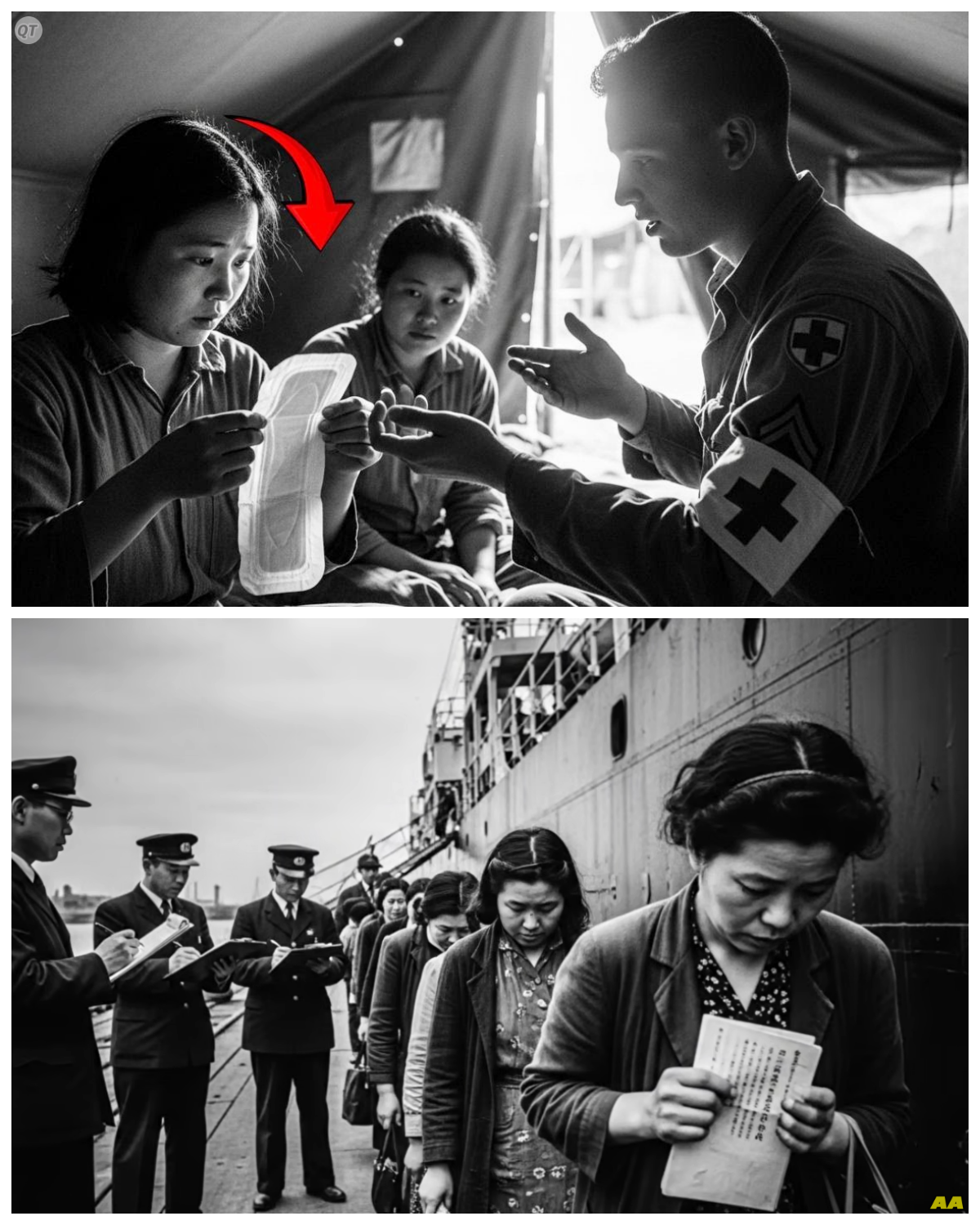 Japanese Women POWs Were Shocked When American Soldiers Gave Them Sanitary Pads