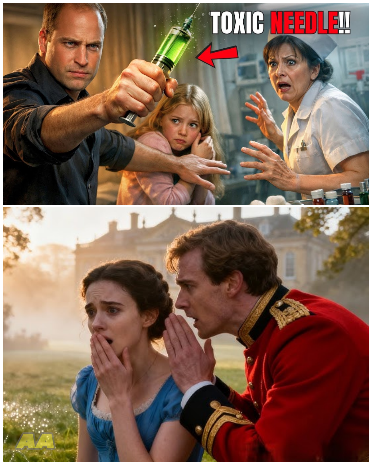 Prince William SMASHES The Syringe — After Nurse Tried to Inject UNKNOWN SUBSTANCE into Charlotte