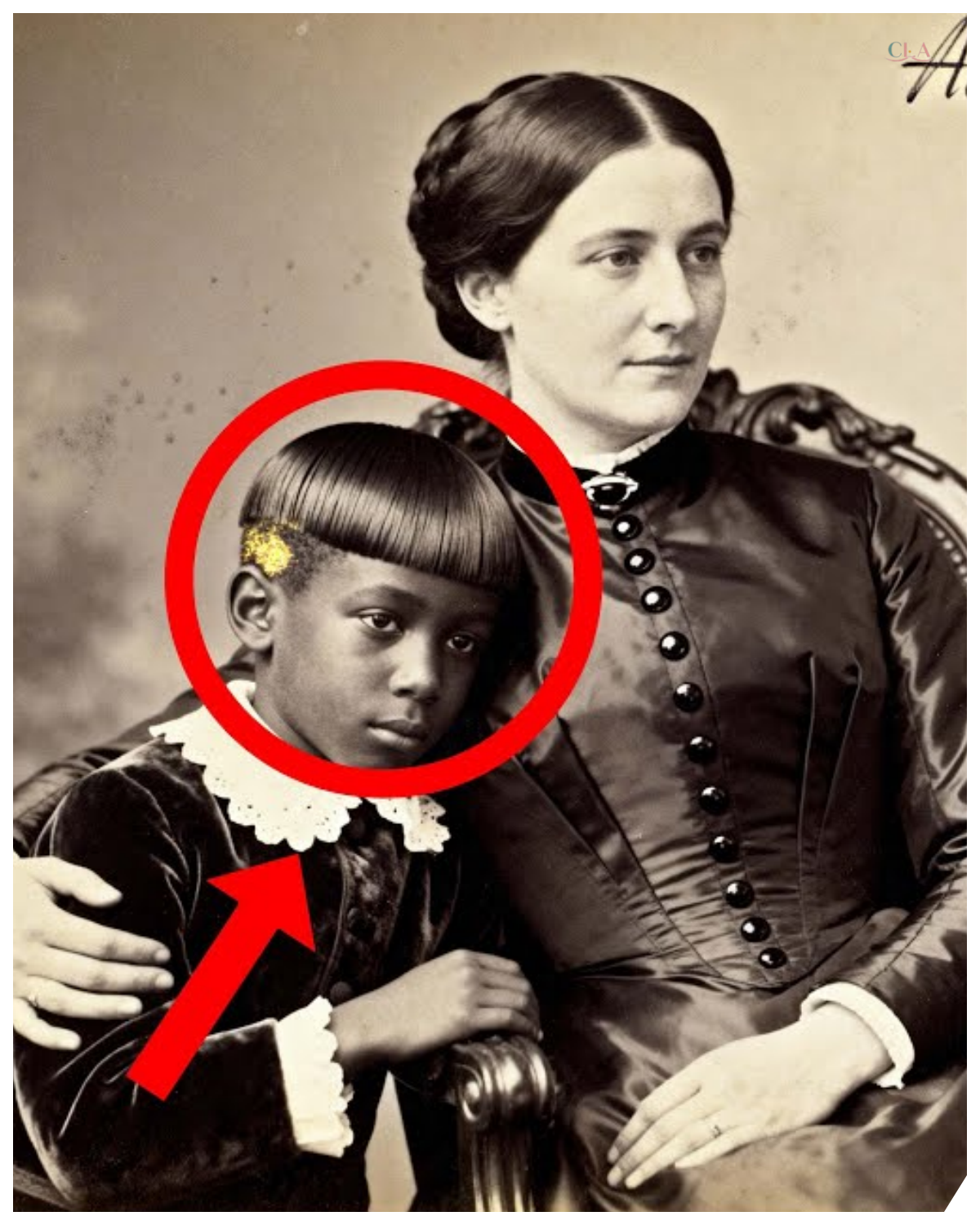 🎨 HAUNTING ART REVEALED: 1870 PORTRAIT OF MOTHER AND SON SEEMS TENDER — UNTIL THE BOY’S HAIR UNCOVERS A CHILLING SECRET 👀 At first glance, it’s the perfect motherly moment frozen in oil, but experts leaned closer and gasped: the boy’s hair twists unnaturally, casting shadows that hint at something sinister hidden in plain sight, turning a charming Victorian painting into a puzzle of dark whispers and unspoken stories 👇