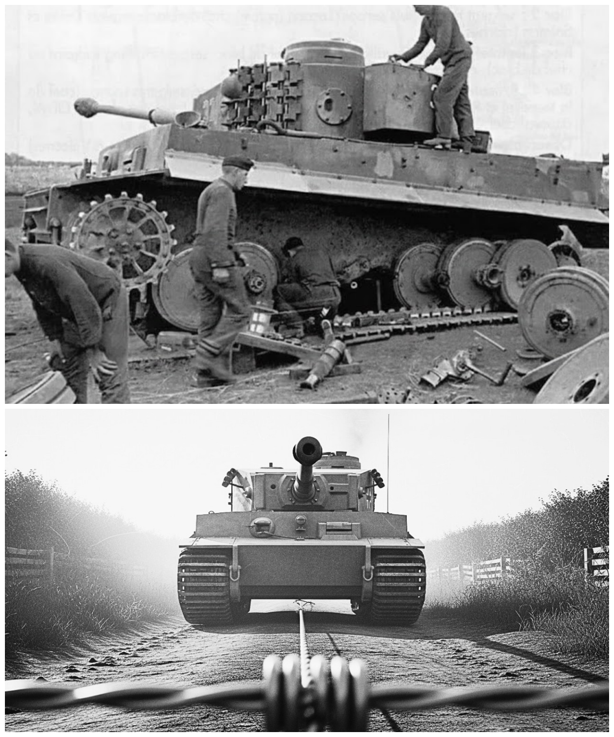 How One Engineer’s “Wire Loop Hack” Stopped a Tiger Tank Dead in Its Tracks