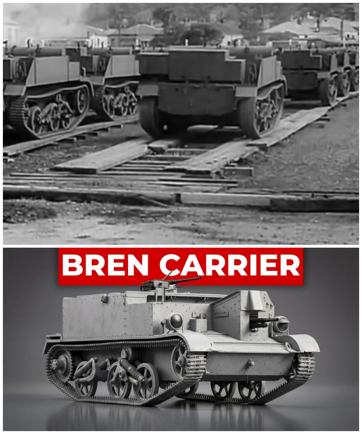 The ‘Tiny’ British Tracked Carrier That Became The Most Produced Armoured Vehicle In History