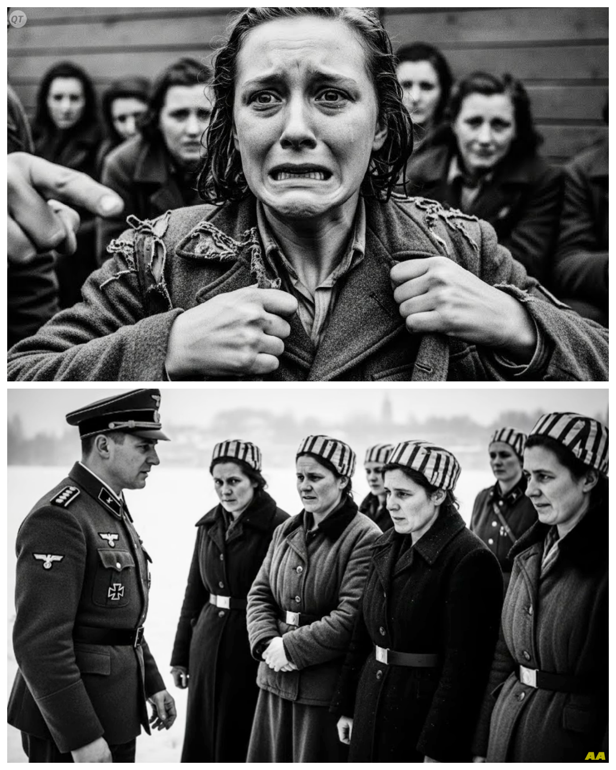 “Take Off Your Wet Uniform” — What German Female POWs Felt When the Officer Opened The Coat