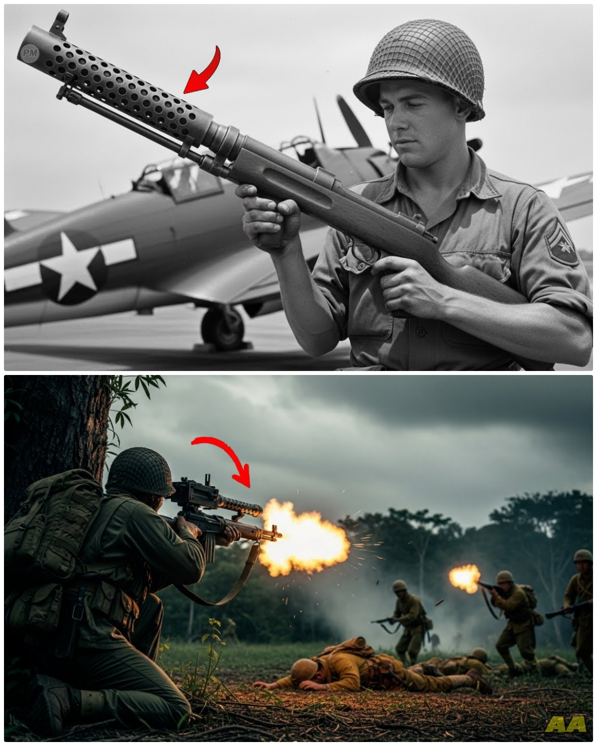 When They Put a Bomber Gun on an M1 Garand — Japanese Called Them “Monster Guns”