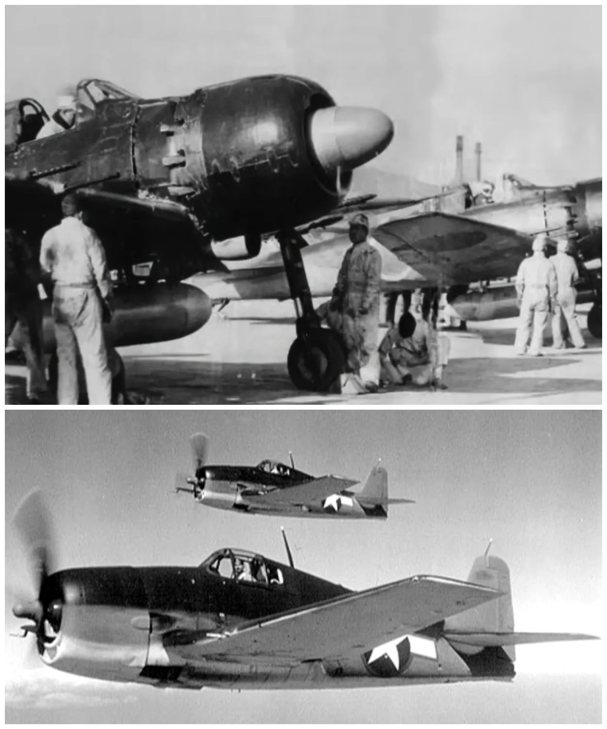 JAPANESE PILOTS LAUGHED AT THE F6F HELLCAT, UNTIL IT SWEPT THEIR ZEROS FROM THE SKY