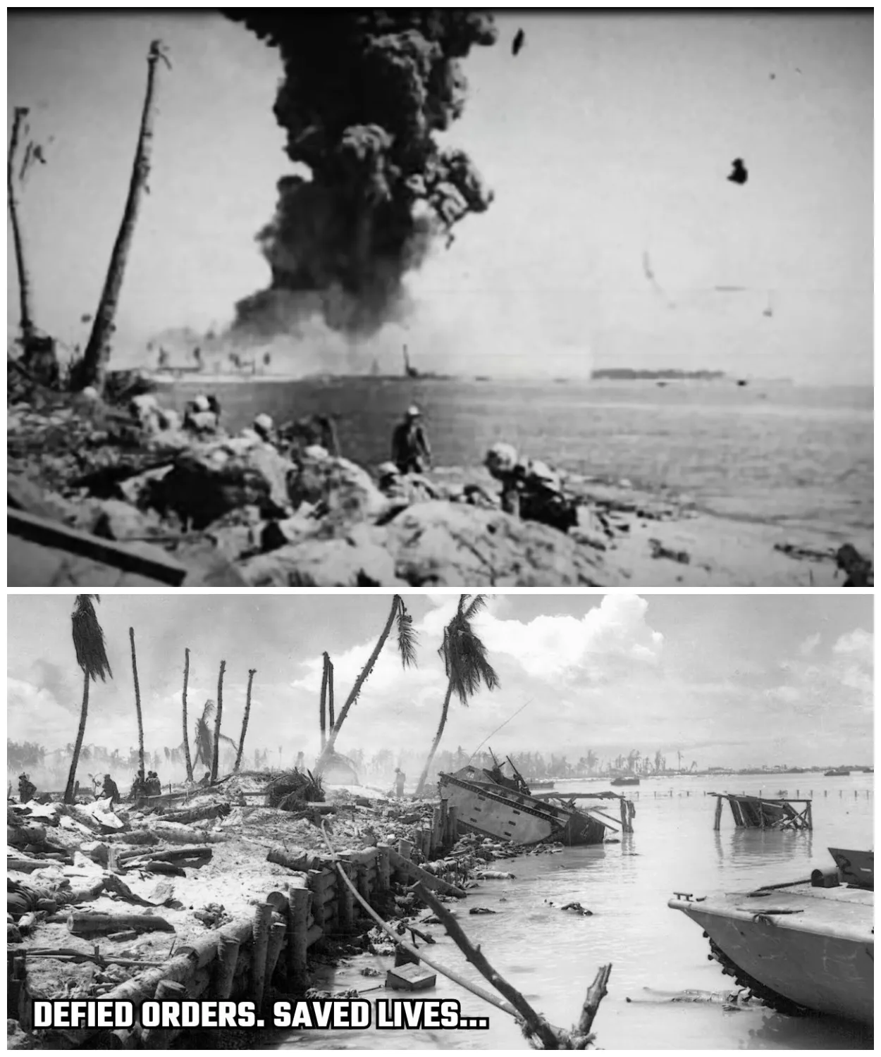 HE IGNORED WASHINGTON’S ORDERS—AND WON THE PACIFIC’S DEADLIEST BEACHHEAD