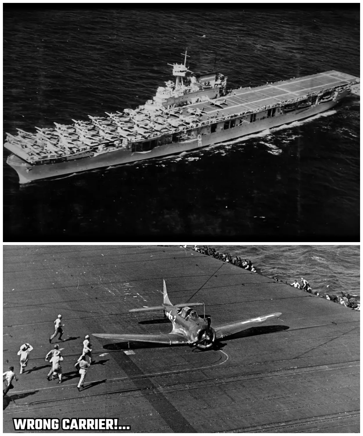 THE PILOT THOUGHT IT WAS HIS CARRIER—THEN THE CREW REALIZED HE LANDED ON THE ENEMY’S DECK