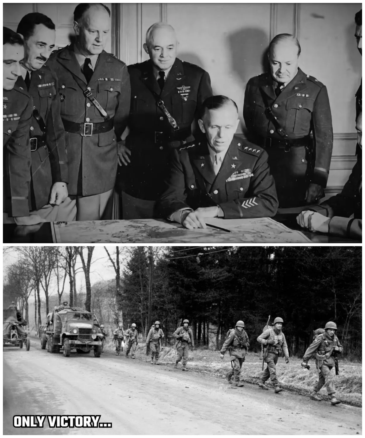 PATTON’S EXACT WORDS BEFORE THE BATTLE: “I WANT NO PRISONERS—ONLY RESULTS”