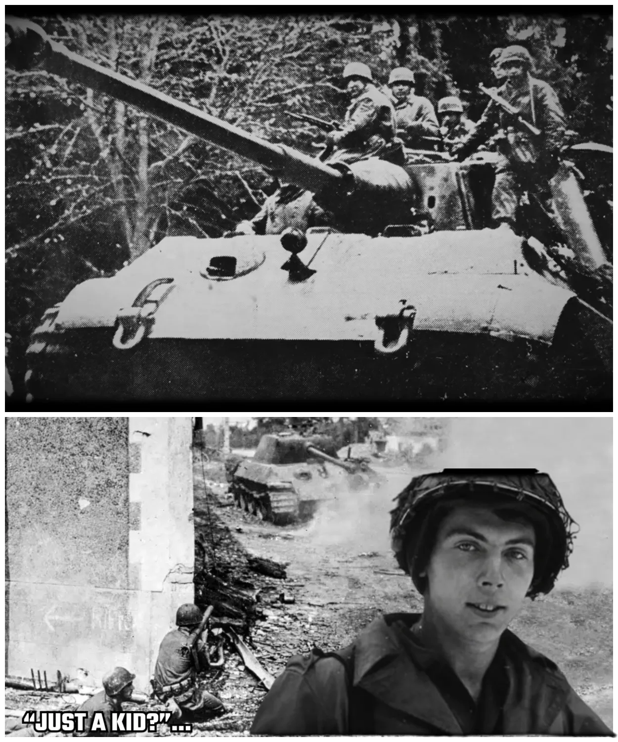 THE SS PANZER BRIGADE CALLED HIM “JUST A KID”—AND THEN, HE DESTROYED THEM ALL