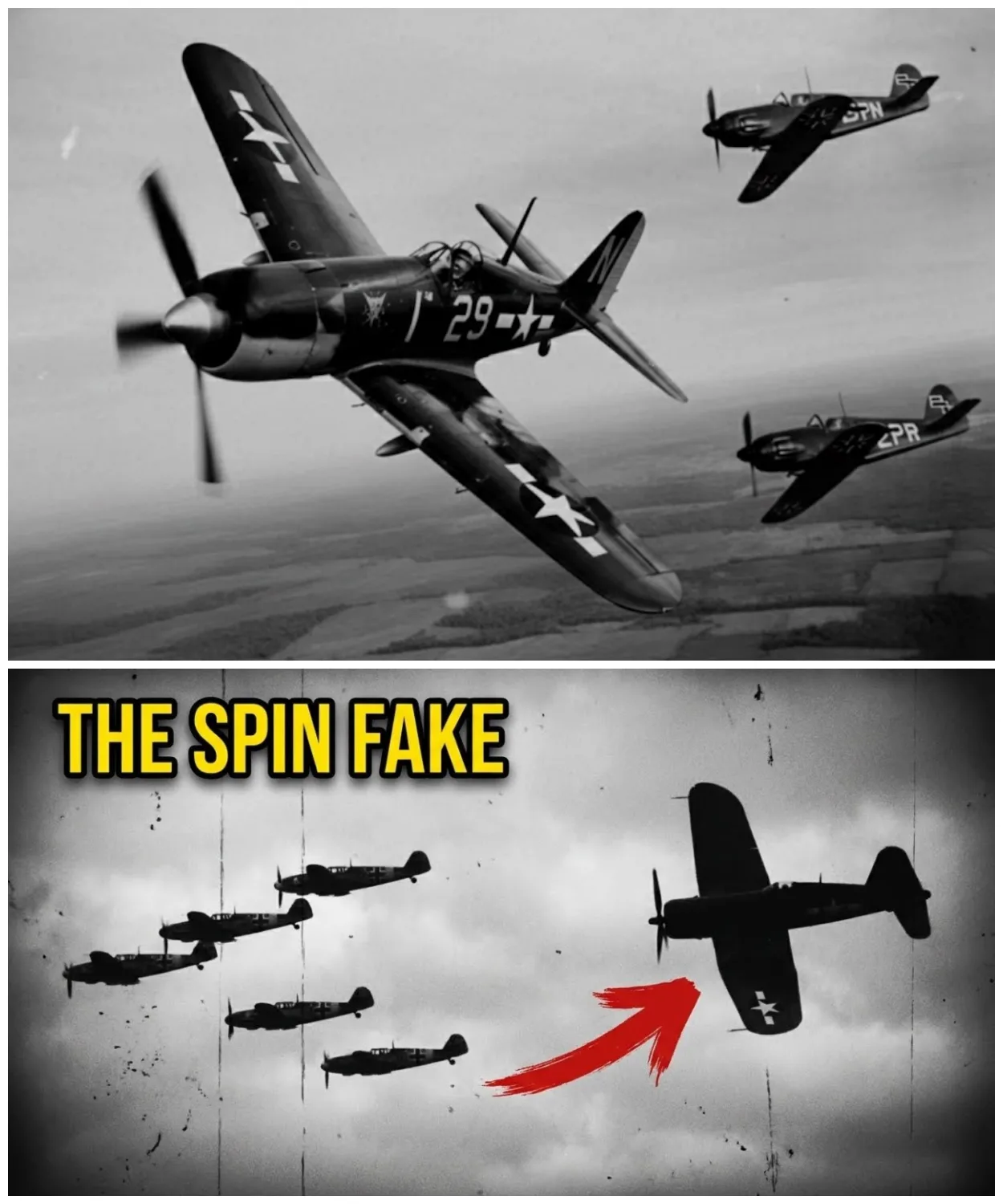 “He’s Spinning Out—No, It’s a Trick!” — German Radios Panicked as a Corsair Dropped Behind Them