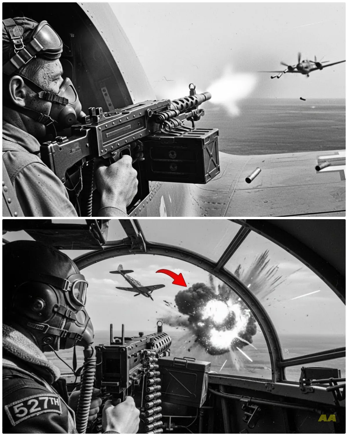 How One Gunner’s “Suicidal” Tactic Destroyed 12 Bf 109s in 4 Minutes — Changed Air Combat Forever