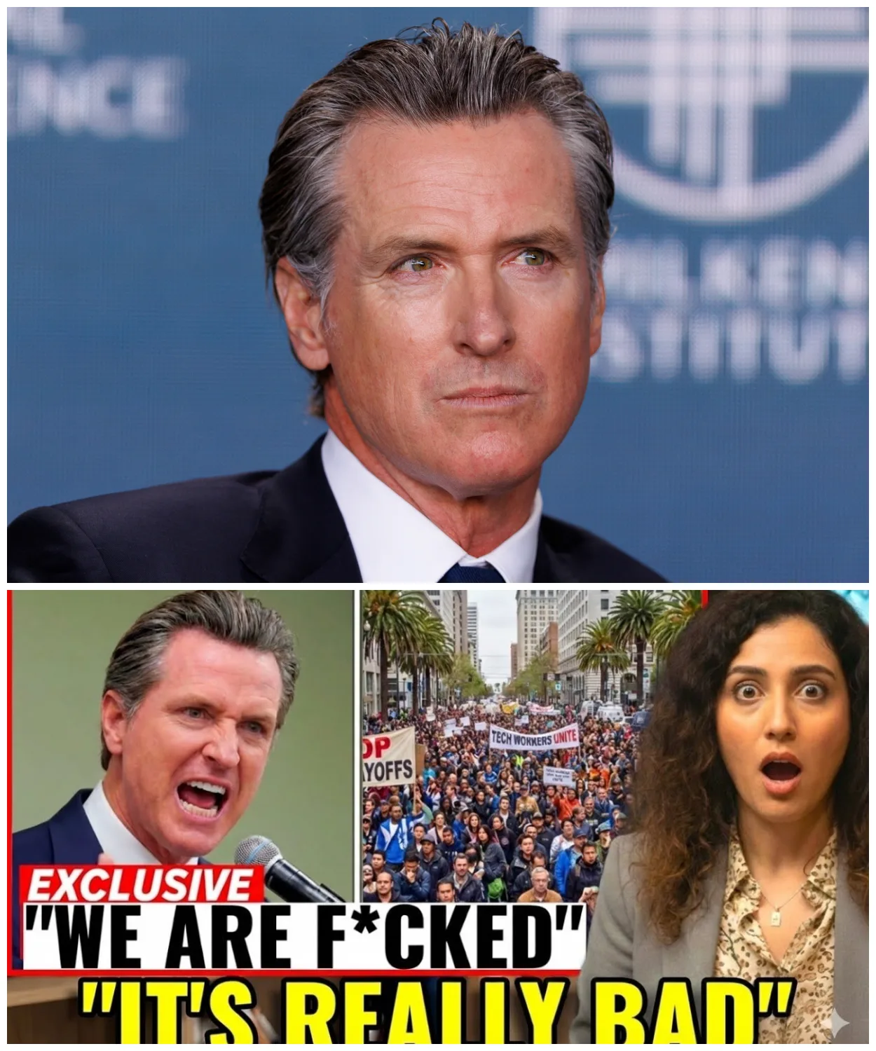 California Governor Panics After 128,921 Workers Lose Jobs in January