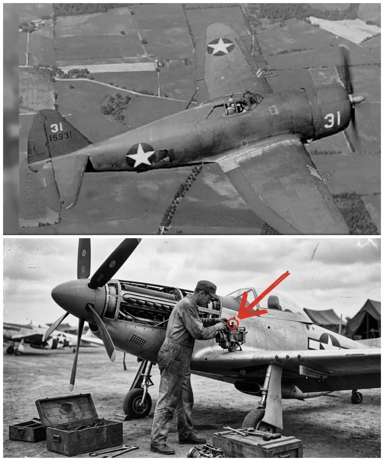 How One Mechanic’s Stupid Carburetor Tweak Made Mustangs Catch Fw 190s Everyone Said Were Faster