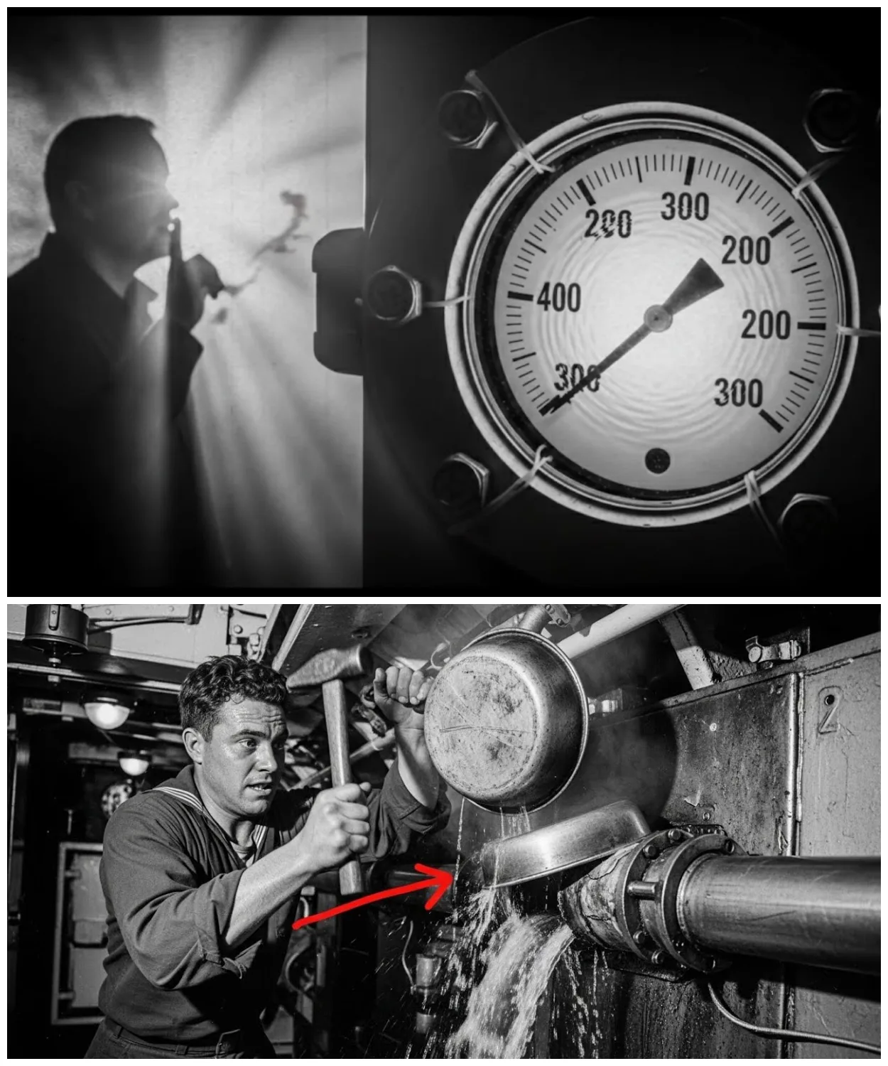 (3492) The Night a Submarine Crew Used “Kitchen Metal” to Survive